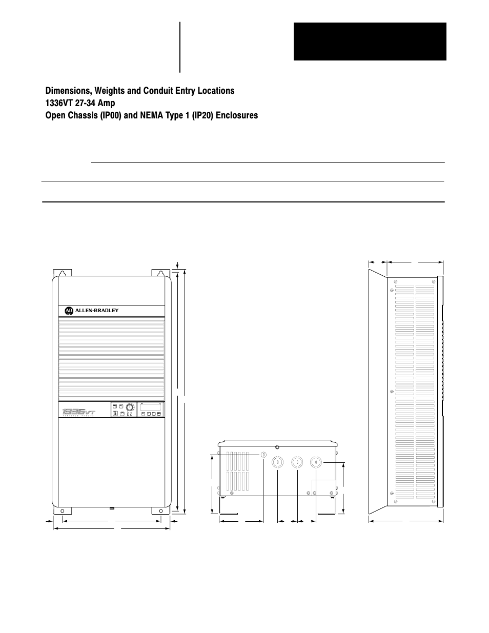 Rockwell Automation 1336VT 5-300 AMP (2.2-160KW) User Manual | Page 40 / 118