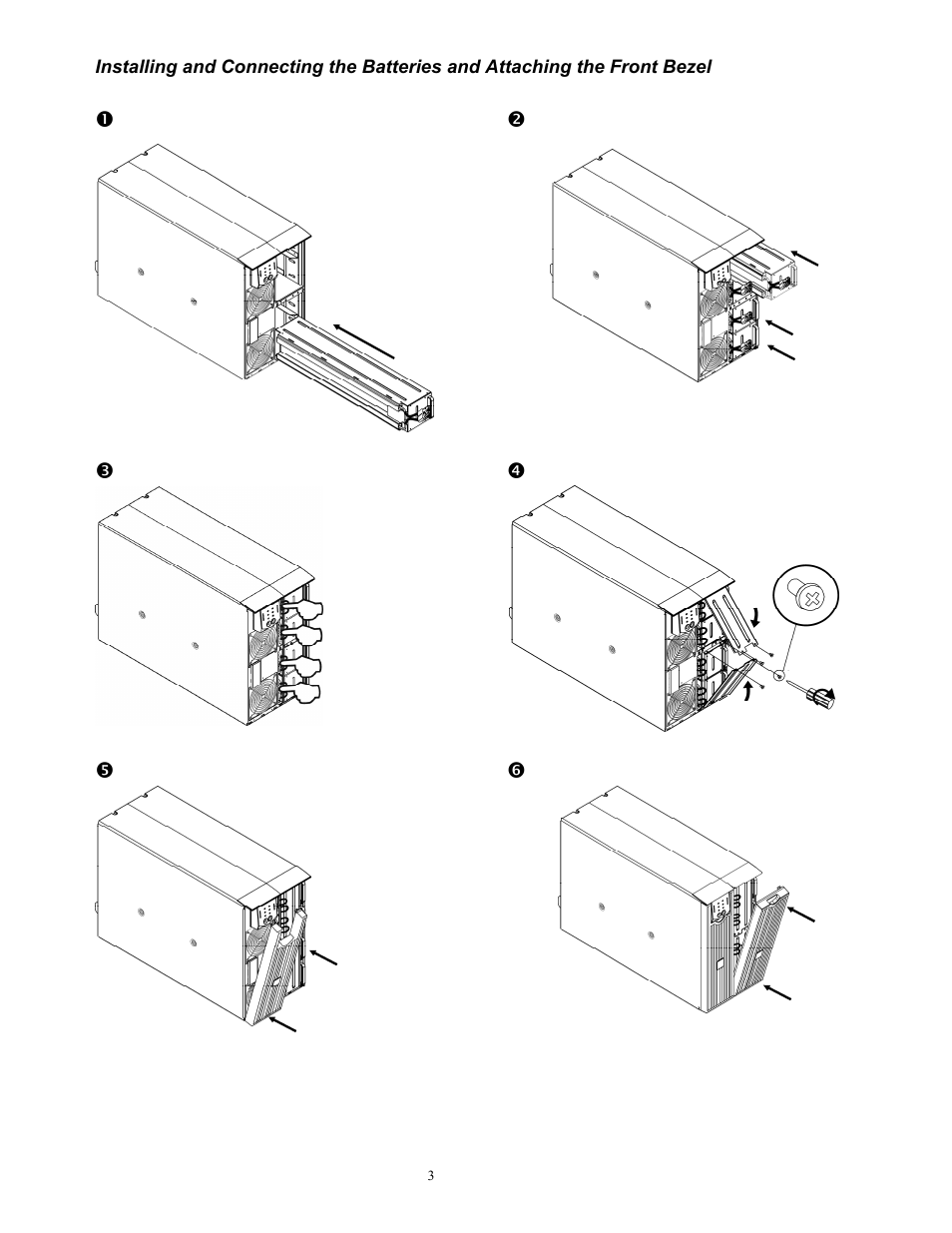 Rockwell Automation 1609-P10000E Quick Start Guide for 8000 / 10000 VA Uninterruptible Power Supply User Manual | Page 4 / 48