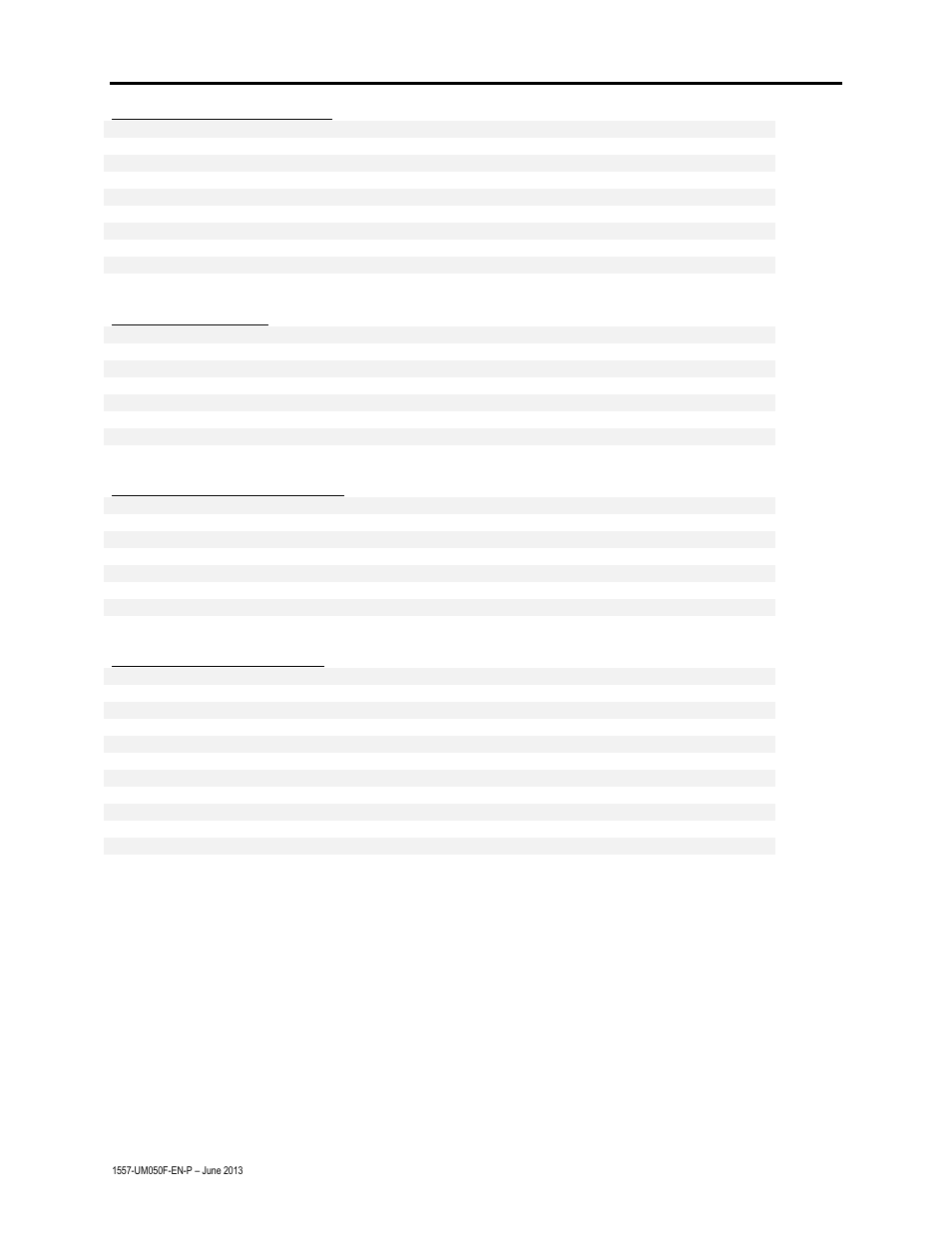 Parameter and variable descriptions | Rockwell Automation 1557 MEDIUM VOLTAGE AC DRIVE User Manual | Page 118 / 306