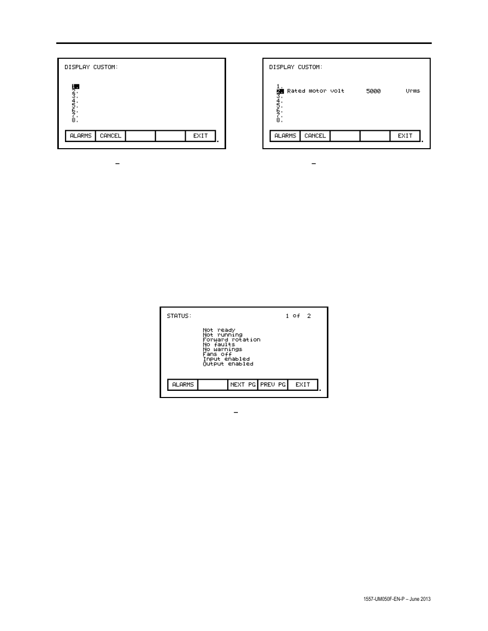 Rockwell Automation 1557 MEDIUM VOLTAGE AC DRIVE User Manual | Page 159 / 306