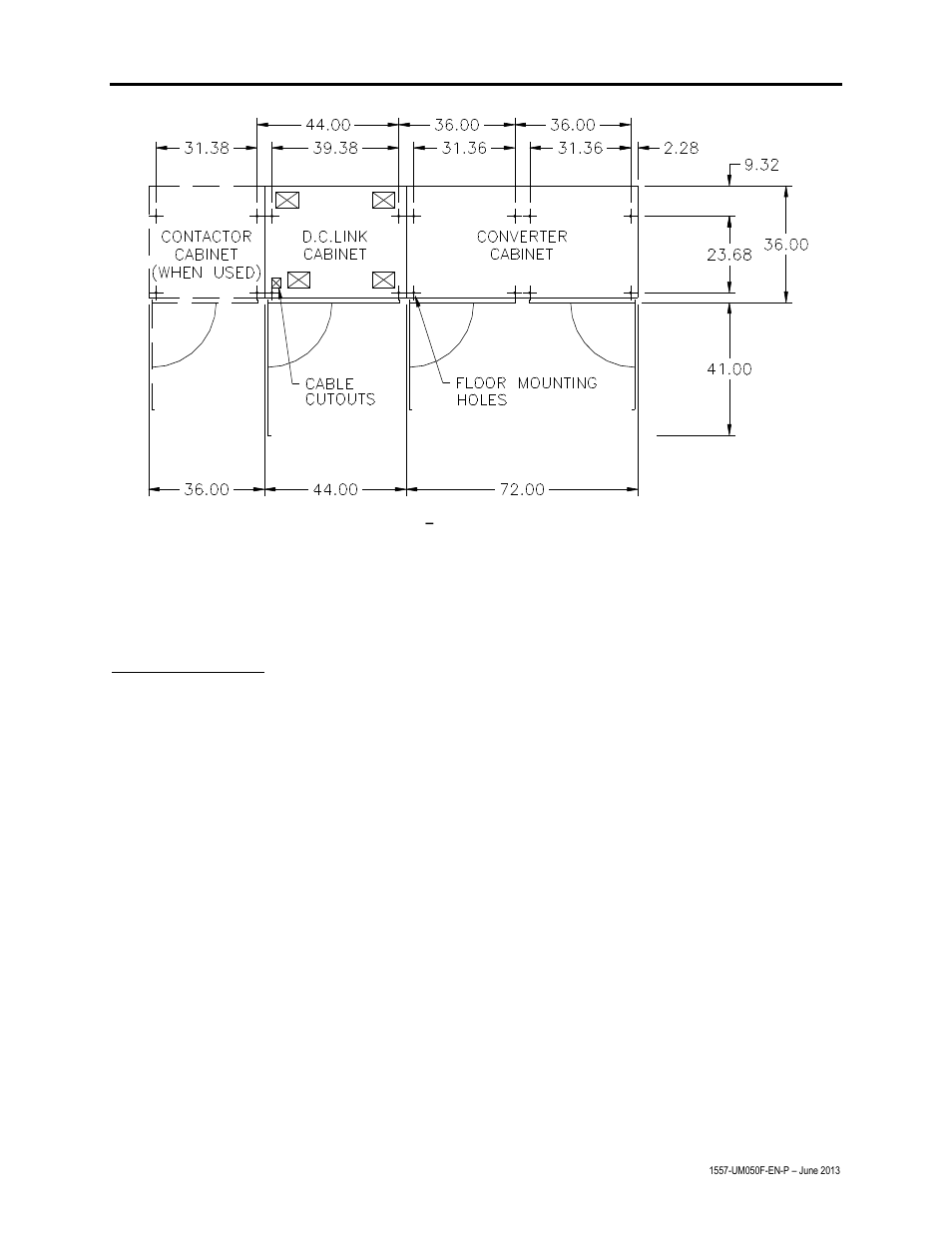 Installation 8-7 | Rockwell Automation 1557 MEDIUM VOLTAGE AC DRIVE User Manual | Page 193 / 306