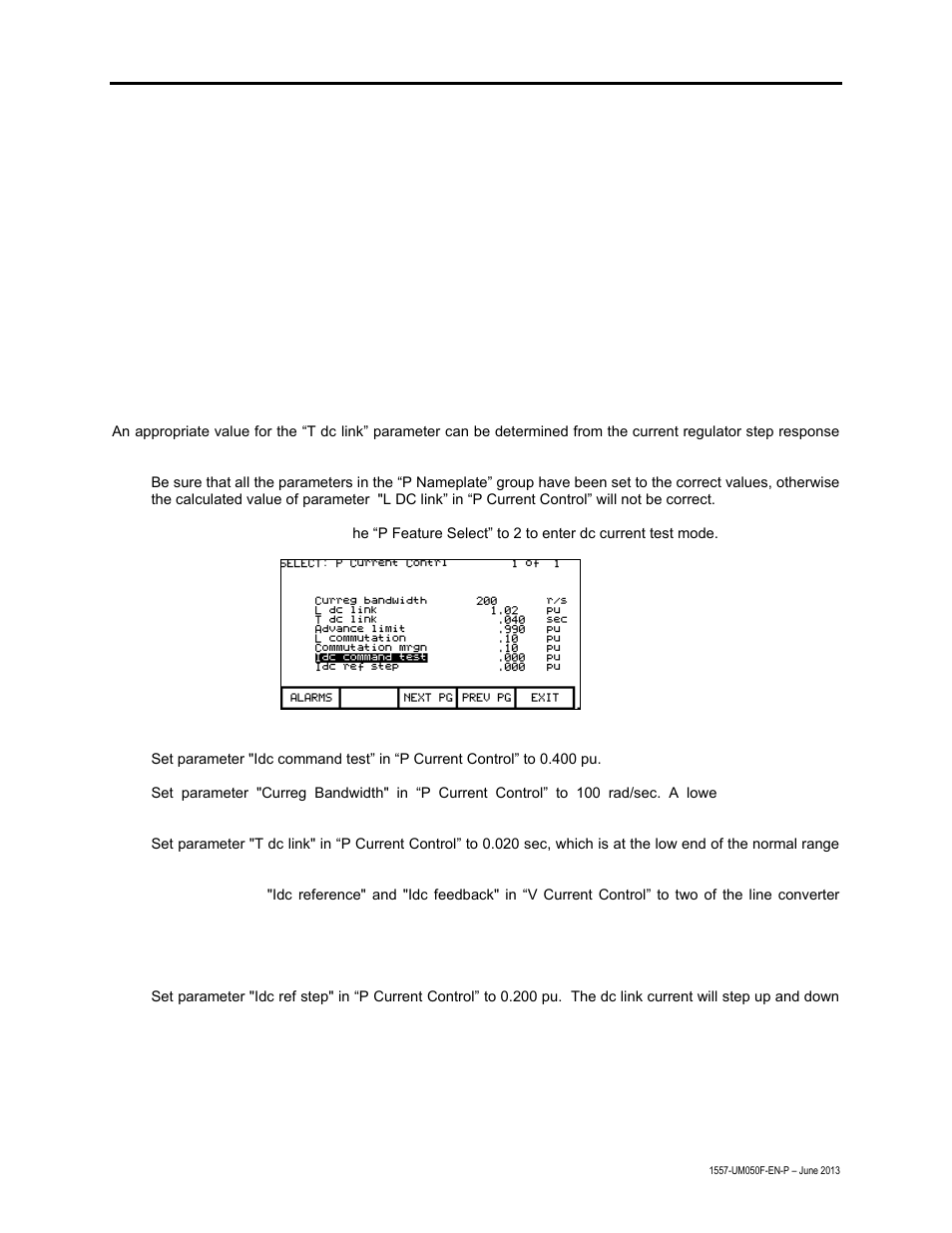 Commissioning 9-29 | Rockwell Automation 1557 MEDIUM VOLTAGE AC DRIVE User Manual | Page 229 / 306