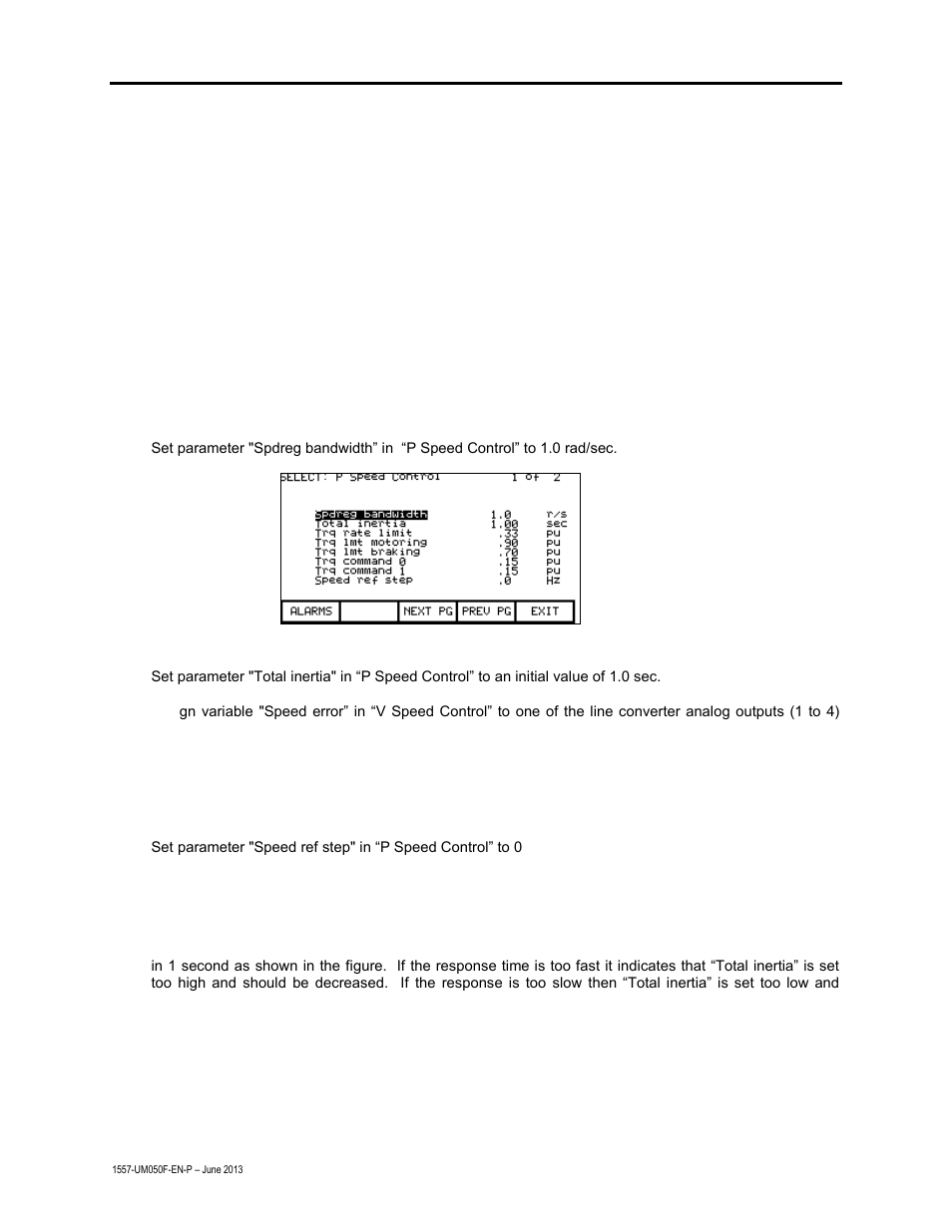 38 commissioning | Rockwell Automation 1557 MEDIUM VOLTAGE AC DRIVE User Manual | Page 238 / 306