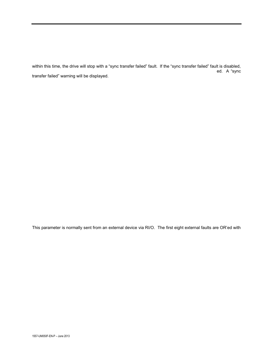 Parameter and variable descriptions | Rockwell Automation 1557 MEDIUM VOLTAGE AC DRIVE User Manual | Page 90 / 306