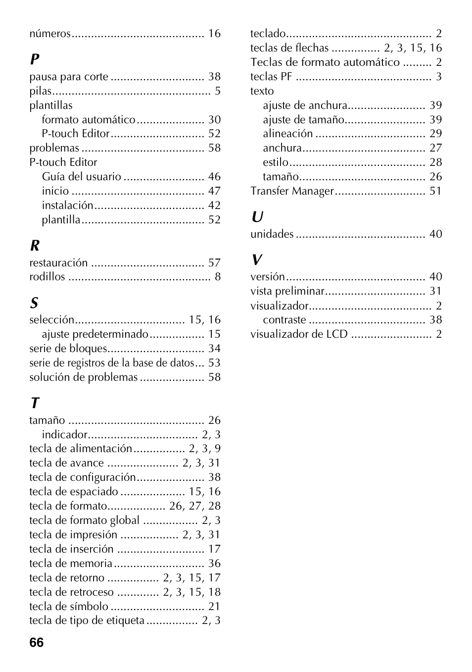 Brother 1600/1650 User Manual | Page 148 / 152