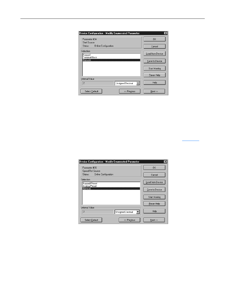 Enabling network speed reference, Enabling network speed reference -8 | Rockwell Automation 1329I DeviceNet Option FRN 1.XXX User Manual | Page 26 / 100