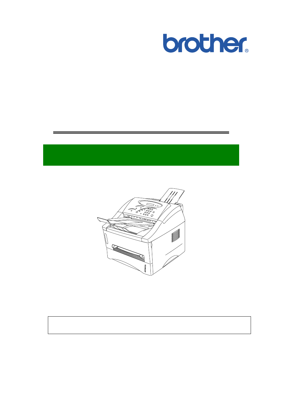 Brother HL-P2500 User Manual | 27 pages