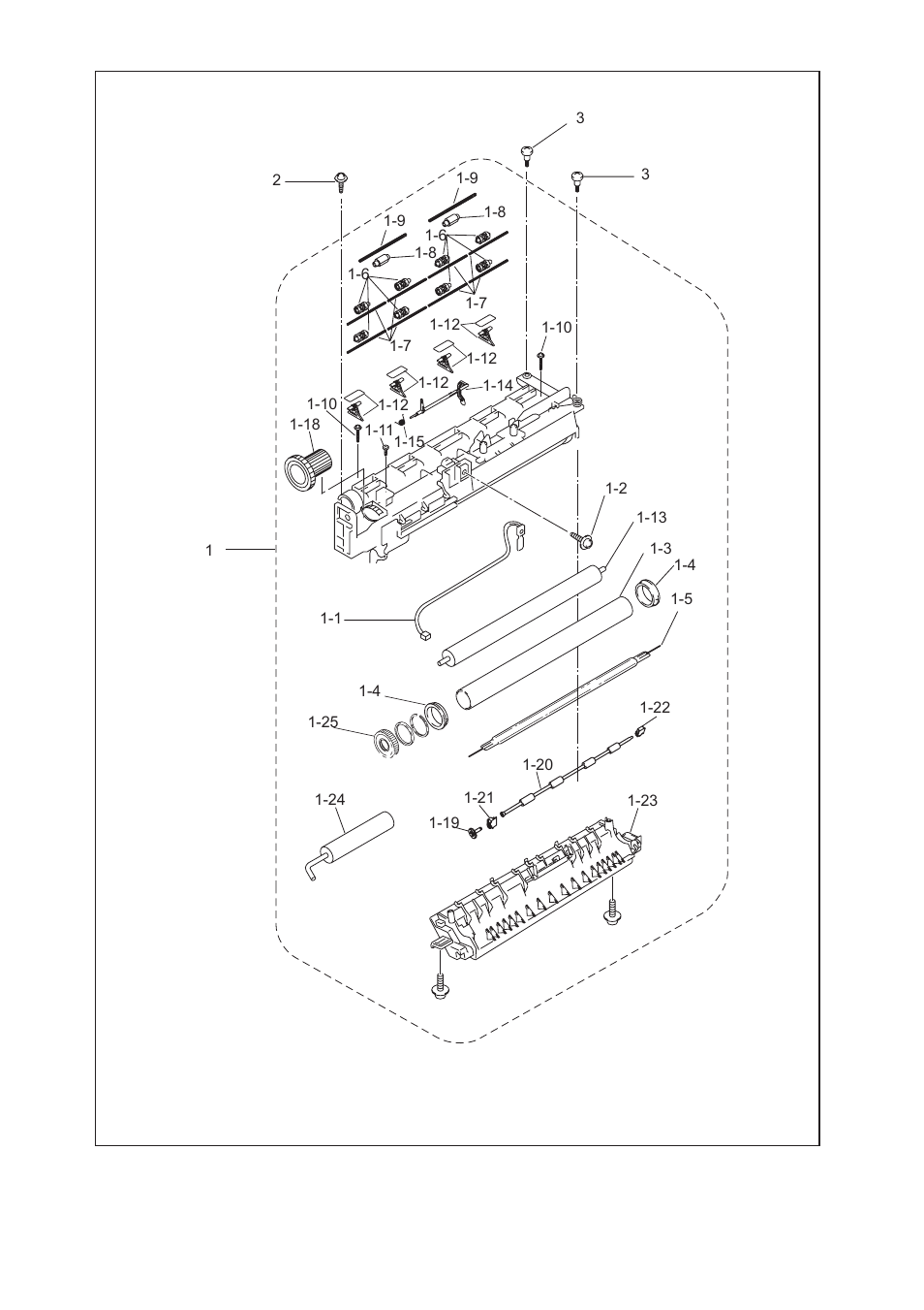 Drawing | Brother HL-P2500 User Manual | Page 11 / 27