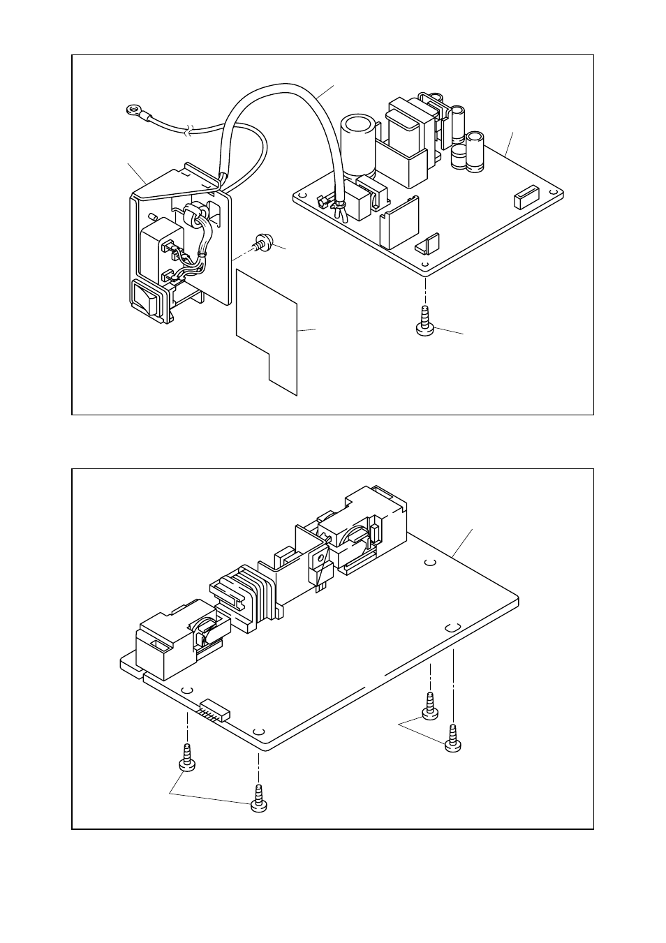 Drawing, Ps pcb assy zle-b,115v, Ps pcb assy zle-b,230v | Inlet unit, 115v, Inlet unit, 230v, Taptite, bind s m3x8, Taptite, cup s m3x6, Ac inlet film, Protection tube, High-voltage ps assy (sp) | Brother HL-P2500 User Manual | Page 22 / 27