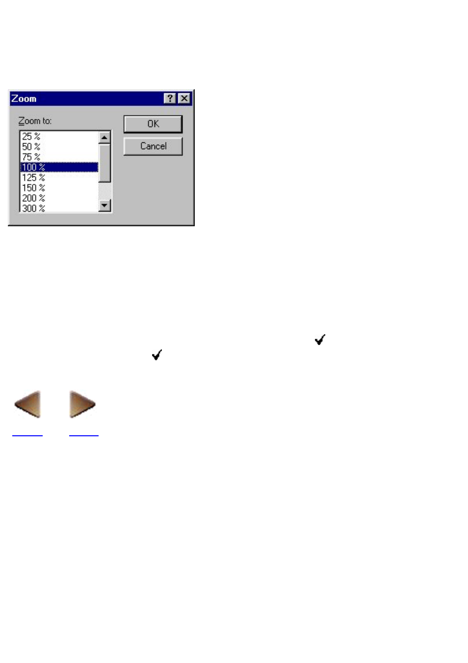 Next, Zoom (only for a layout document), Monochrome display (only for a layout document) | Brother P-TOUCH 3.1 User Manual | Page 112 / 203