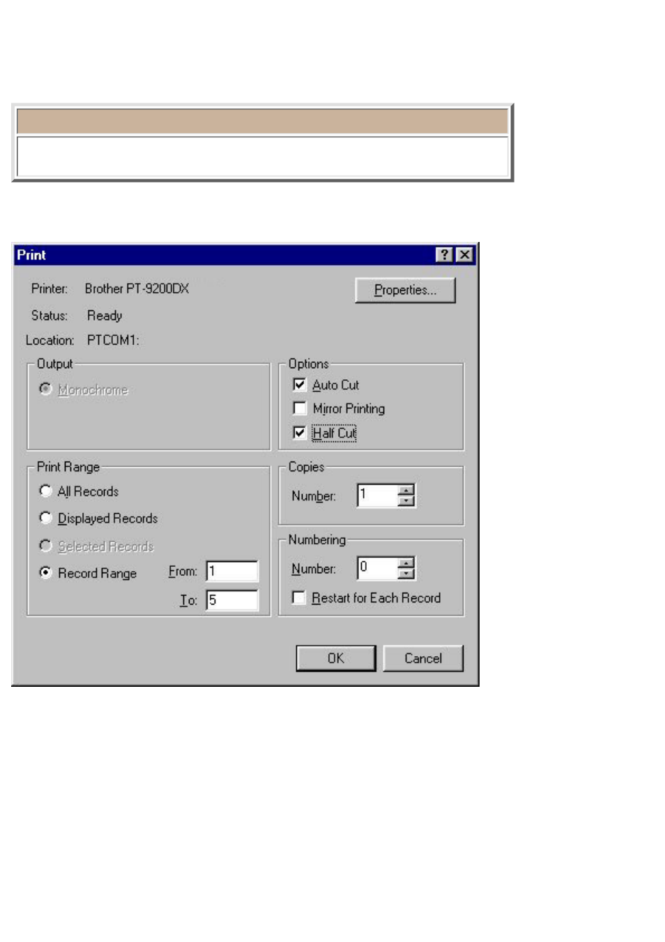 Click here, For more details, Print (only for a layout document) | Brother P-TOUCH 3.1 User Manual | Page 90 / 203