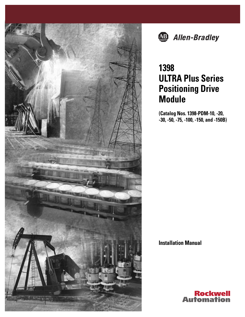 Rockwell Automation 1398-PDM-xxx ULTRA Plus Series Positioning Drive Module User Manual | 156 pages