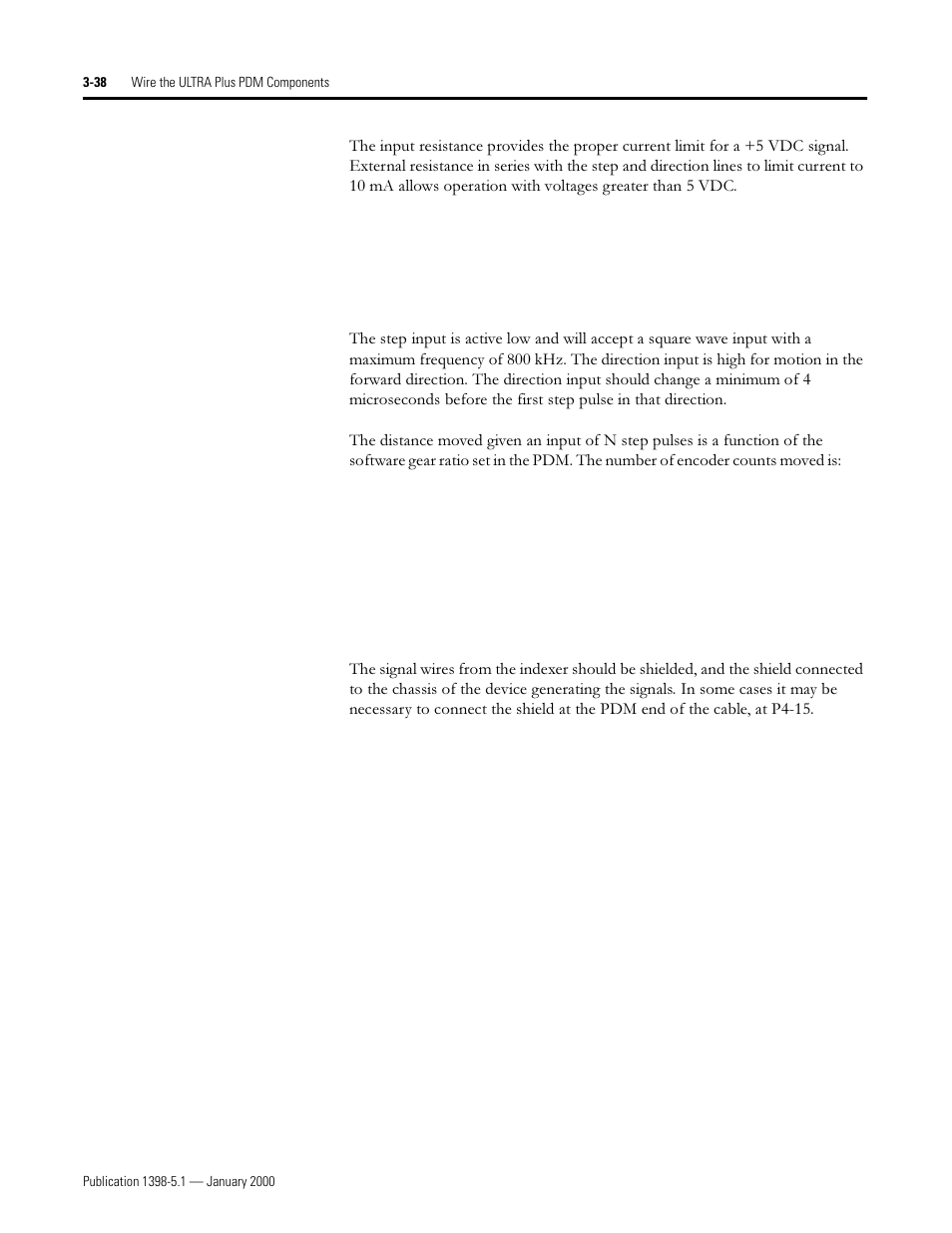 Rockwell Automation 1398-PDM-xxx ULTRA Plus Series Positioning Drive Module User Manual | Page 102 / 156