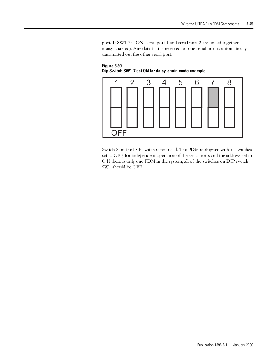 Rockwell Automation 1398-PDM-xxx ULTRA Plus Series Positioning Drive Module User Manual | Page 109 / 156