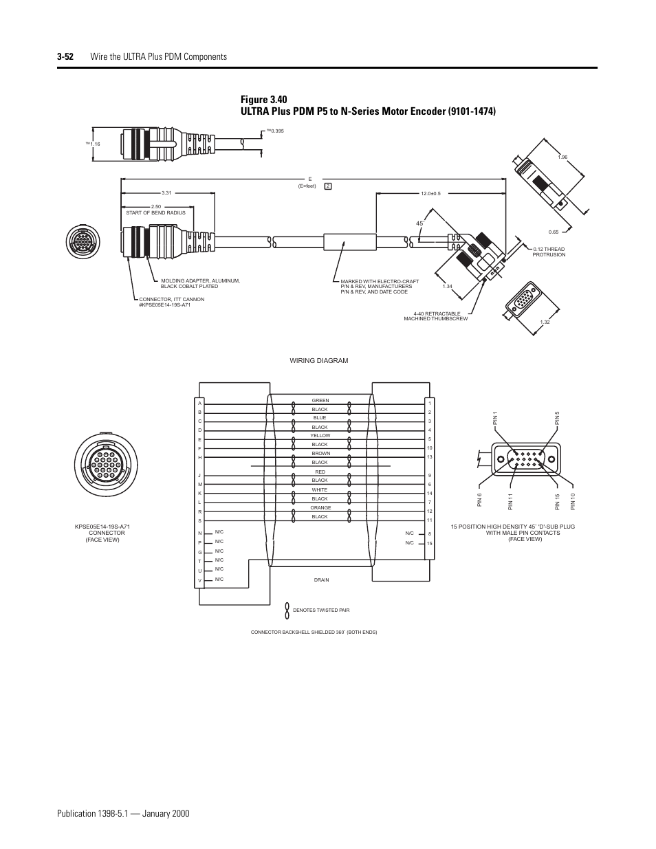 Rockwell Automation 1398-PDM-xxx ULTRA Plus Series Positioning Drive Module User Manual | Page 116 / 156