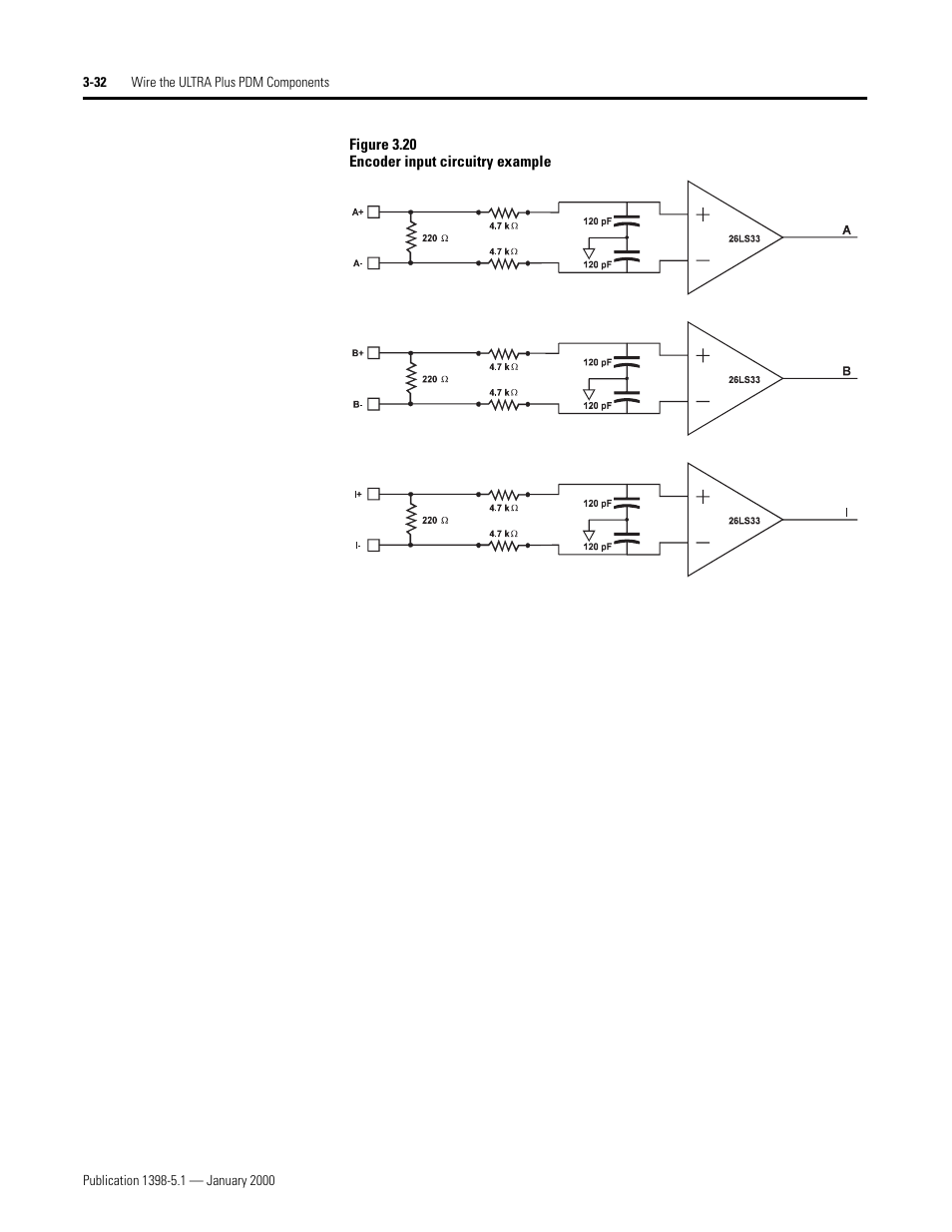 Rockwell Automation 1398-PDM-xxx ULTRA Plus Series Positioning Drive Module User Manual | Page 96 / 156