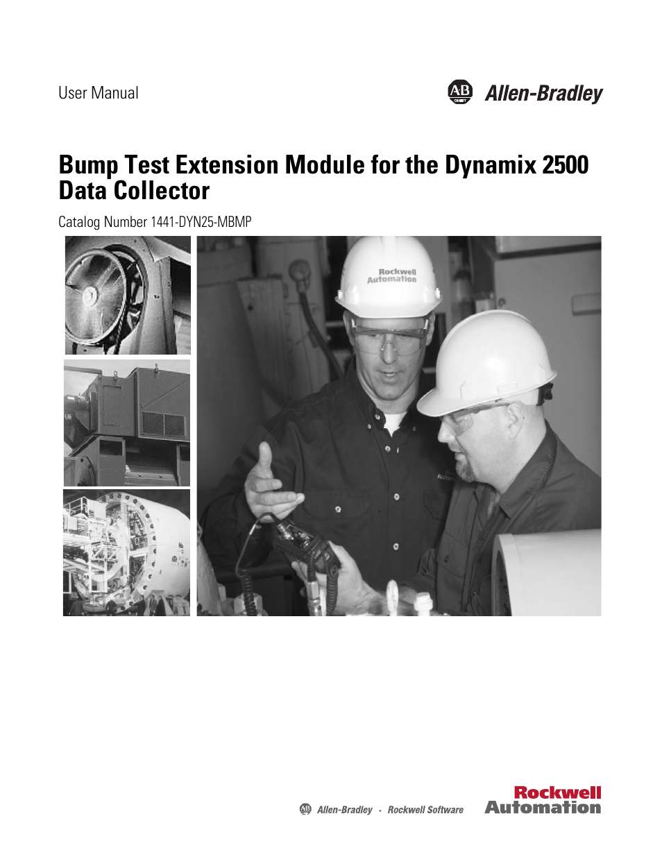 Rockwell Automation 1441-DYN25-MBMP Bump Test Extension Module for the Dynamix 2500 User Manual | 34 pages
