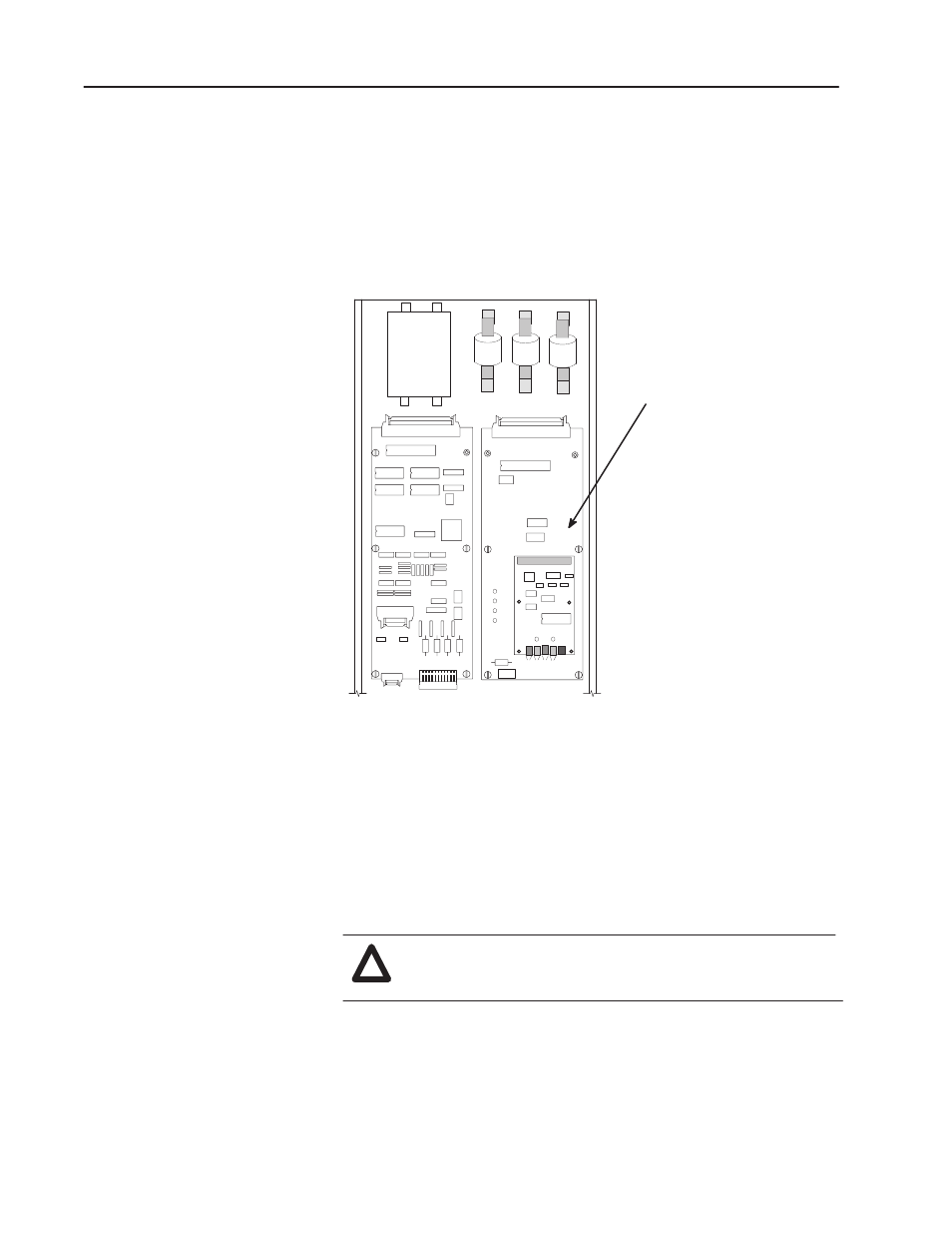 Main board connections, Te ground connection | Rockwell Automation 1395 ControlNet Communication Board User Manual | Page 56 / 87