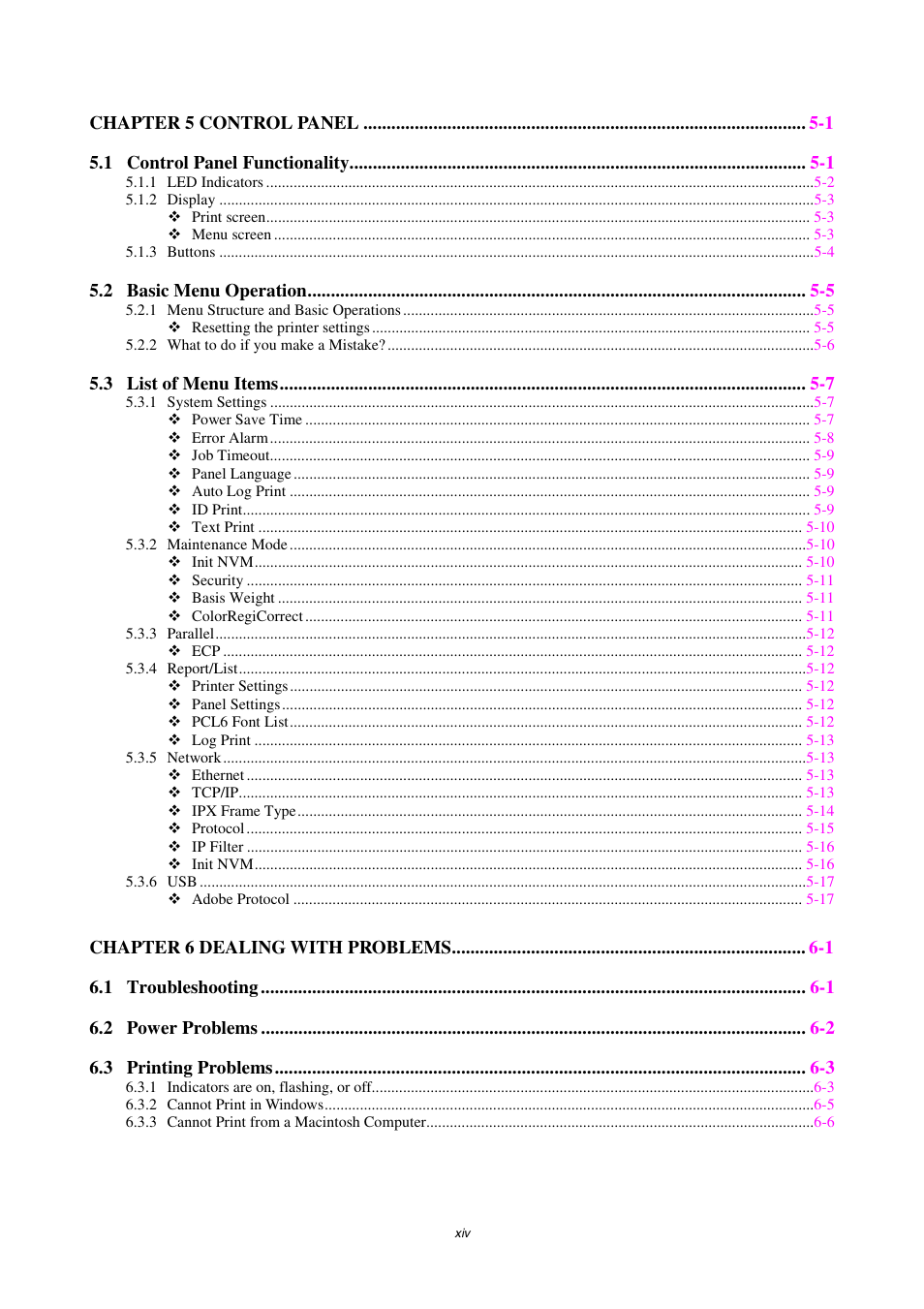 Brother 4000CN User Manual | Page 14 / 183