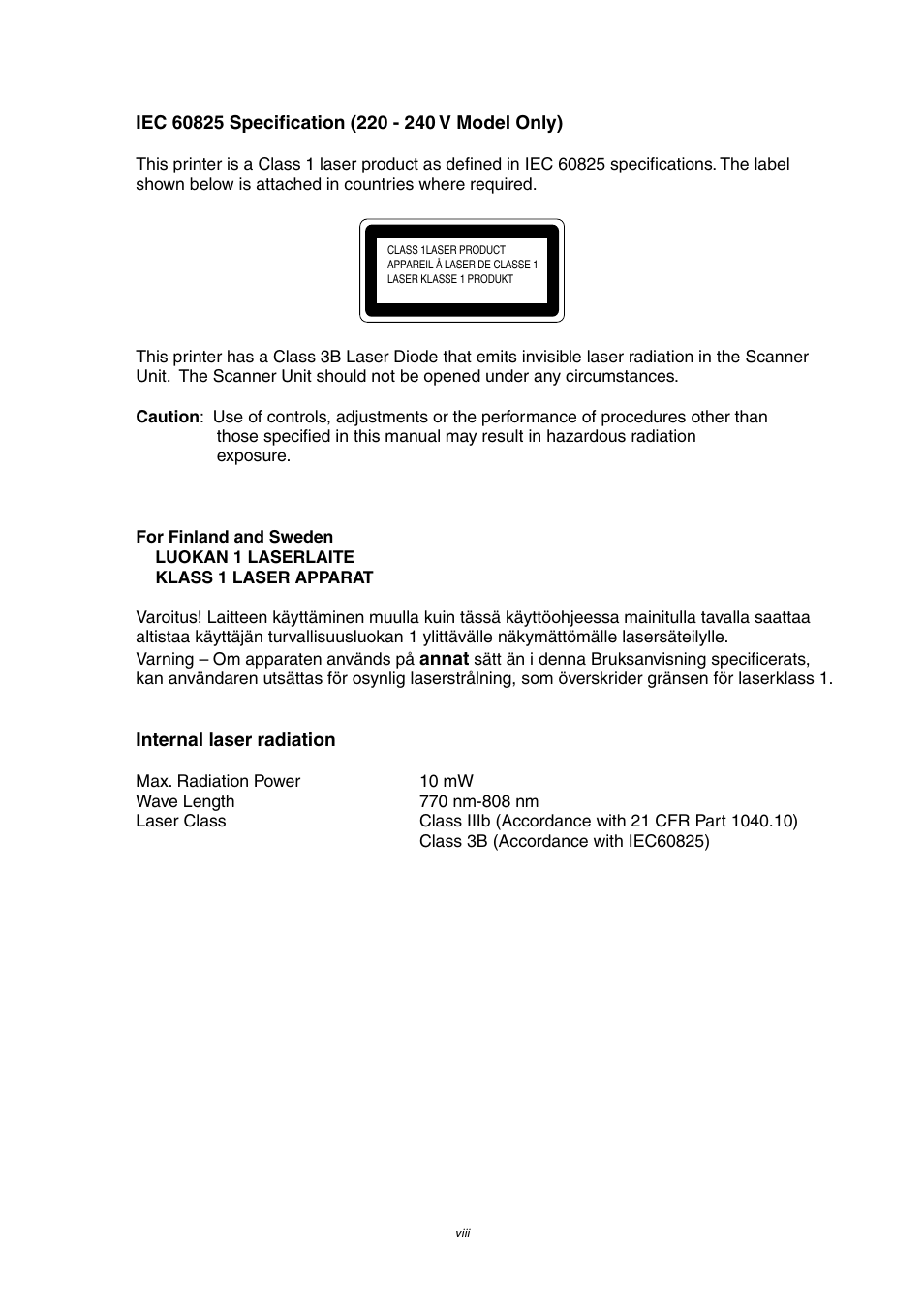 Brother 4000CN User Manual | Page 8 / 183