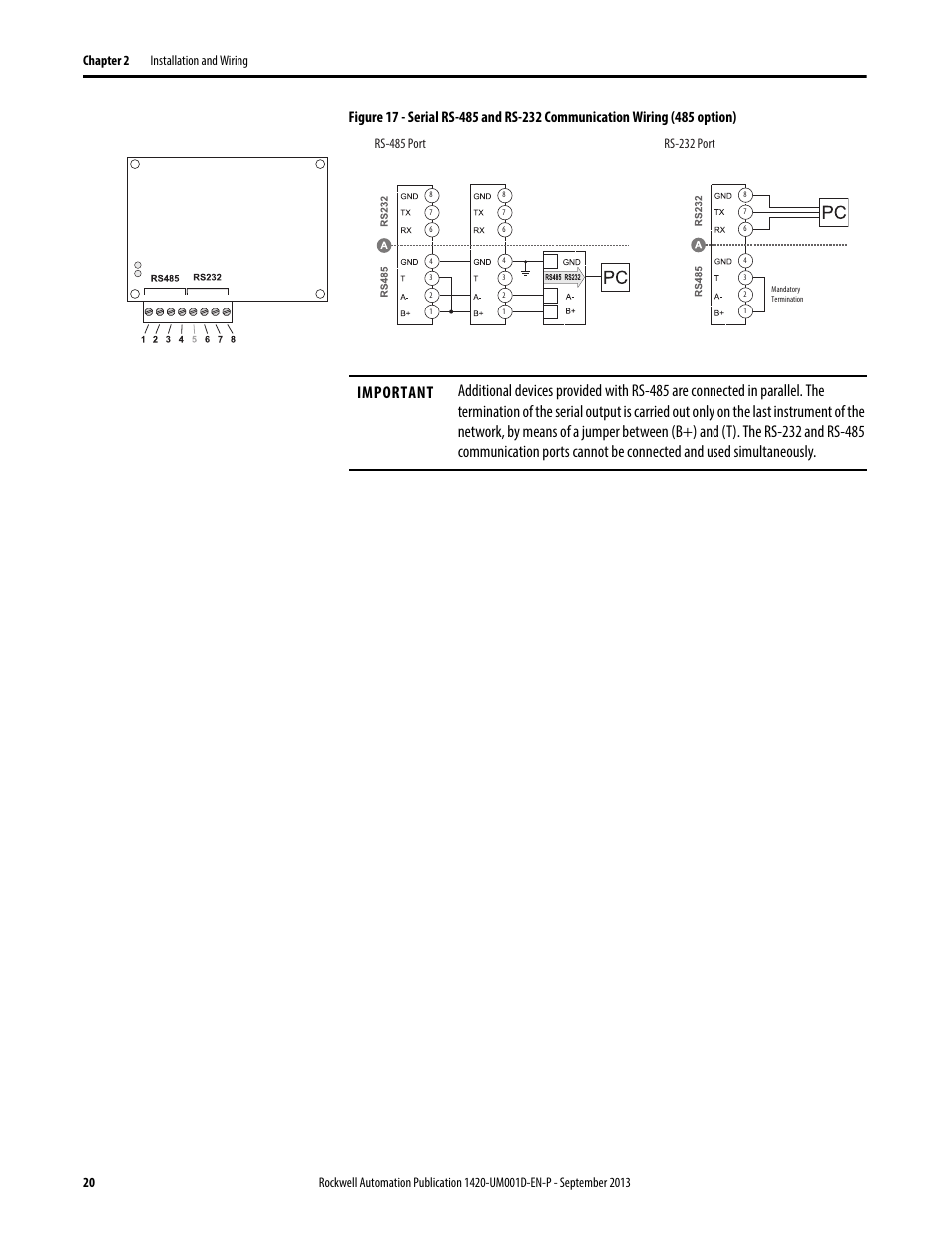 Rockwell Automation 1420 PowerMonitor 500 User Manual | Page 20 / 86