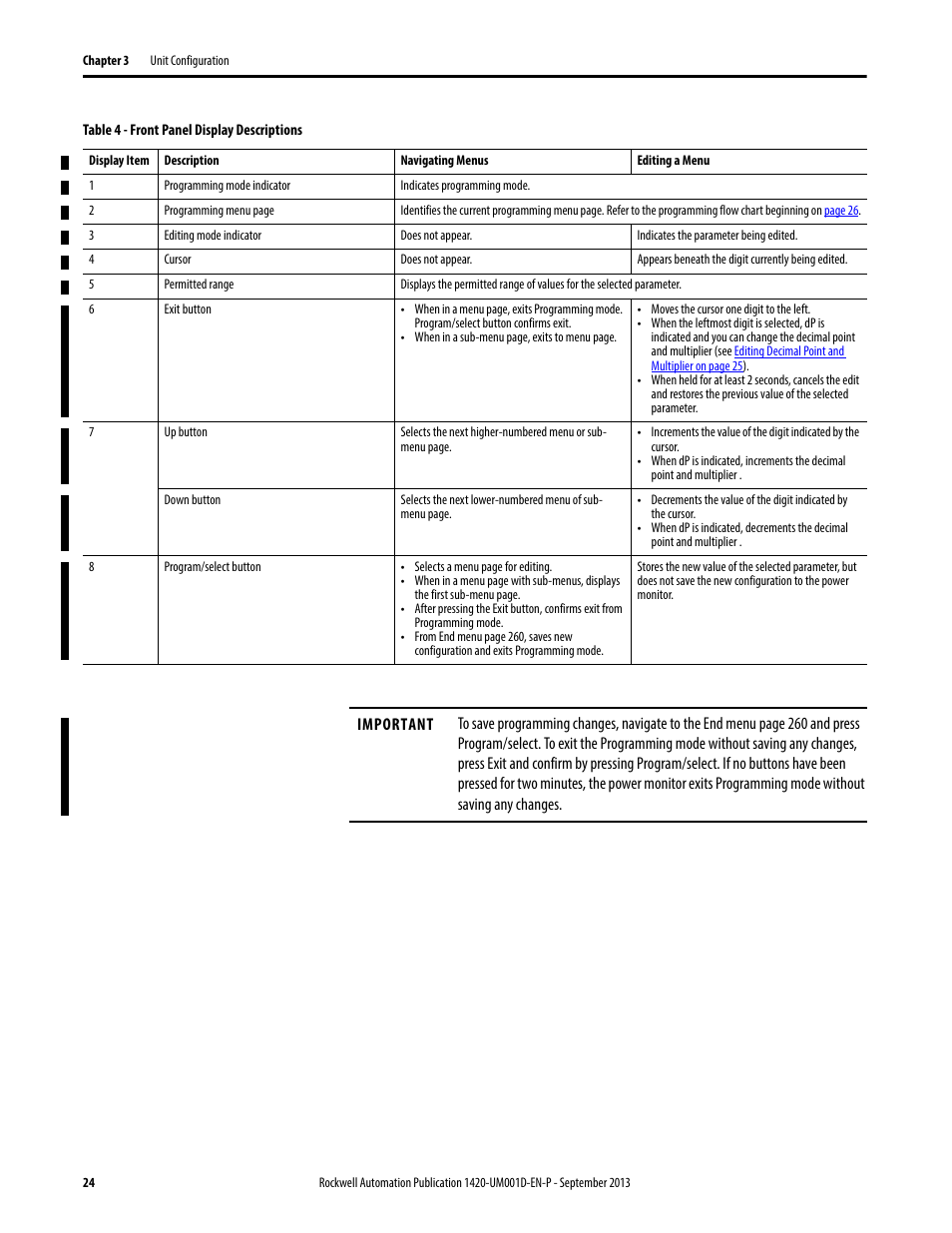 Rockwell Automation 1420 PowerMonitor 500 User Manual | Page 24 / 86