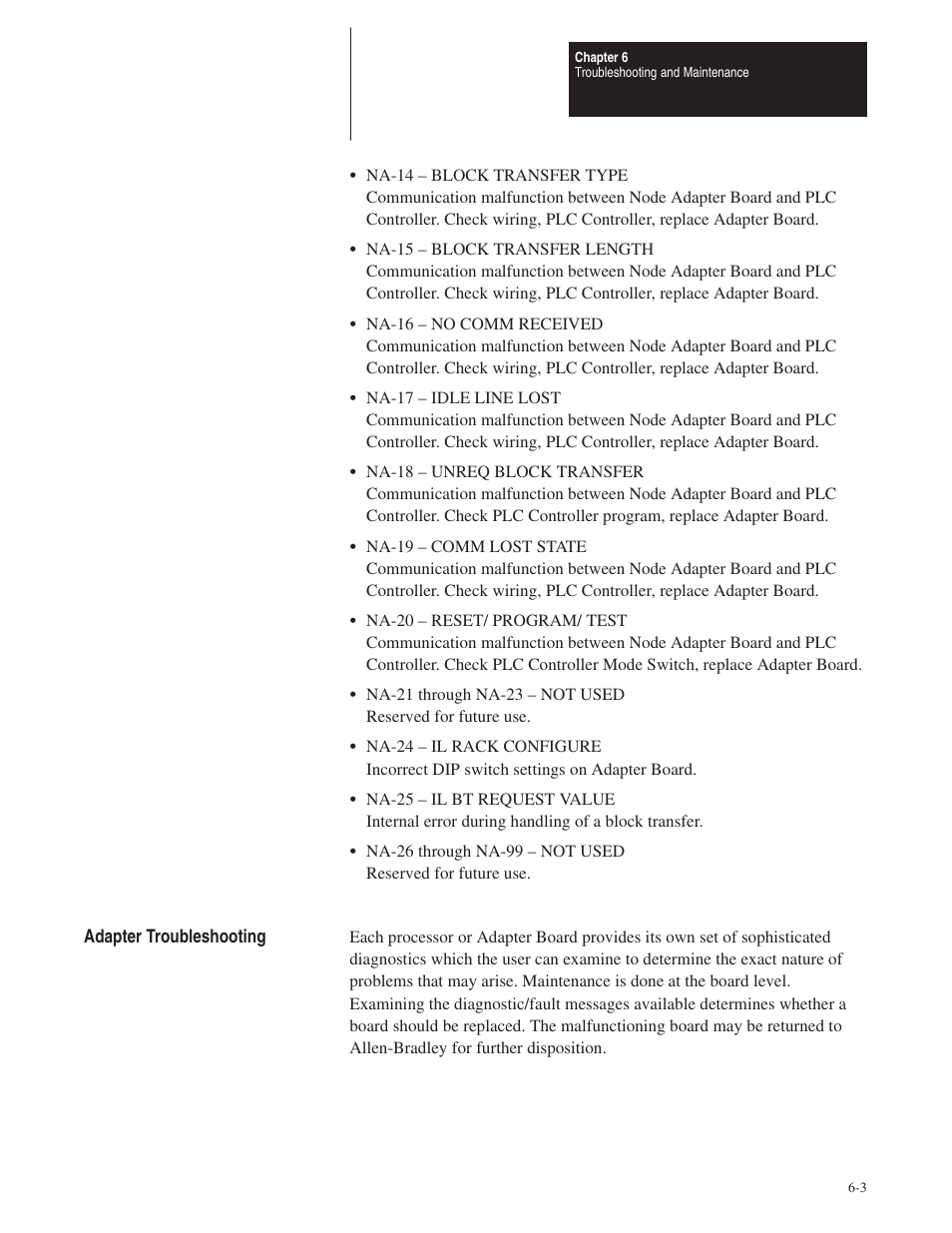 Rockwell Automation 1395 Node Adapter Board User Manual | Page 65 / 70