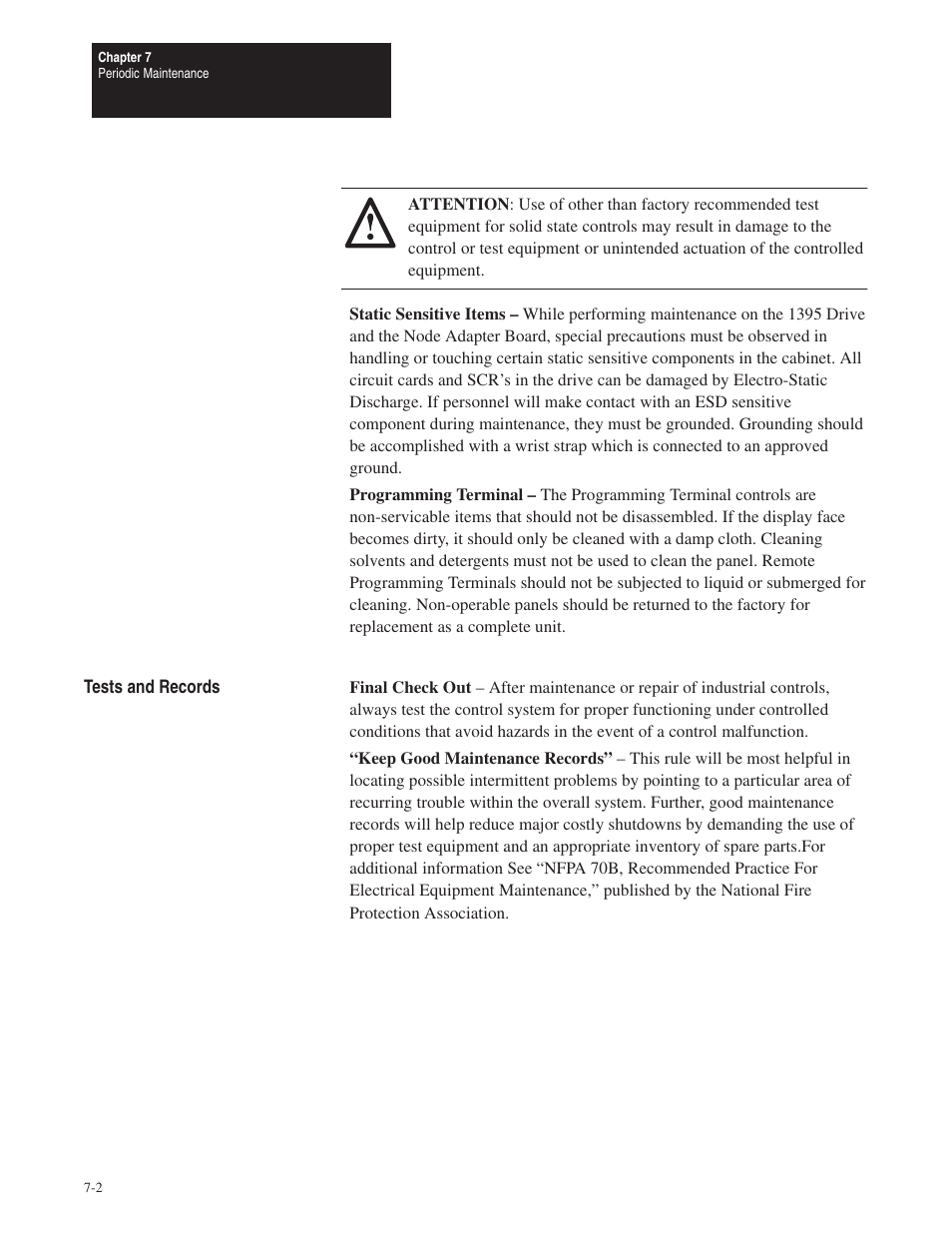 Rockwell Automation 1395 Node Adapter Board User Manual | Page 68 / 70