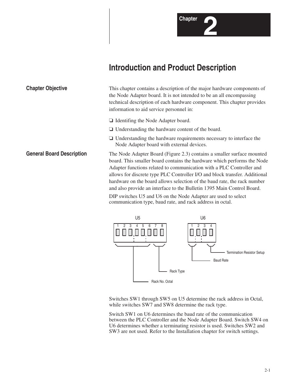 Introduction and product description | Rockwell Automation 1395 Node Adapter Board User Manual | Page 9 / 70
