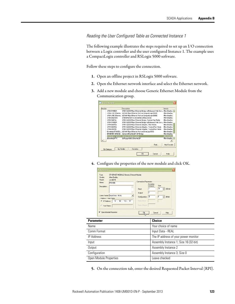 Rockwell Automation 1408-EMxx PowerMonitor 1000 Unit User Manual | Page 123 / 134