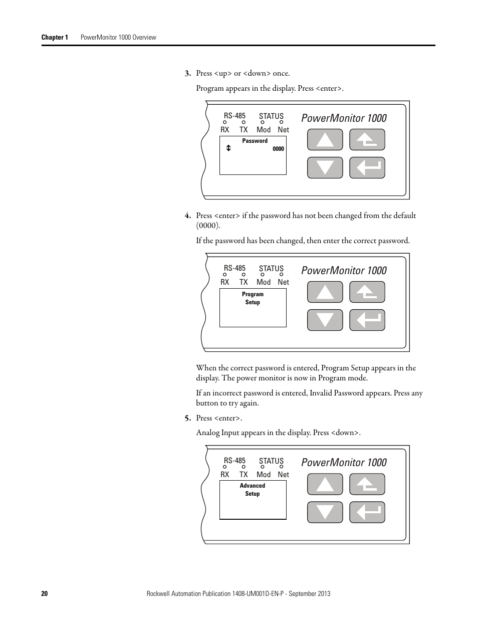 Powermonitor 1000 | Rockwell Automation 1408-EMxx PowerMonitor 1000 Unit User Manual | Page 20 / 134