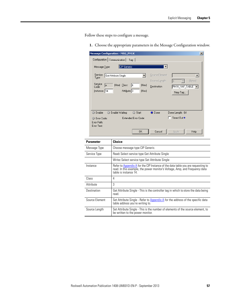 Rockwell Automation 1408-EMxx PowerMonitor 1000 Unit User Manual | Page 57 / 134