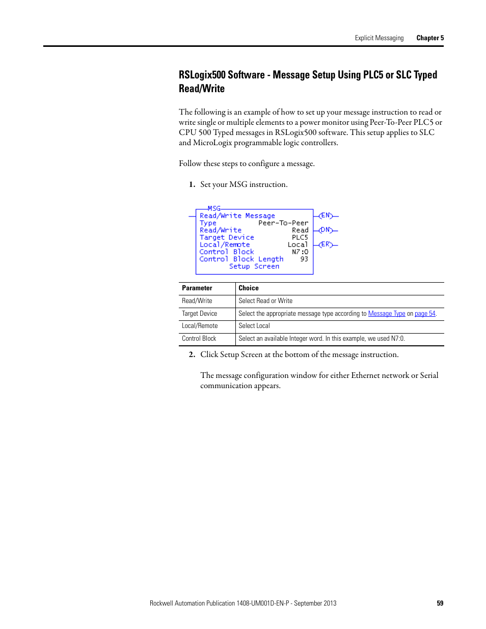 Rockwell Automation 1408-EMxx PowerMonitor 1000 Unit User Manual | Page 59 / 134