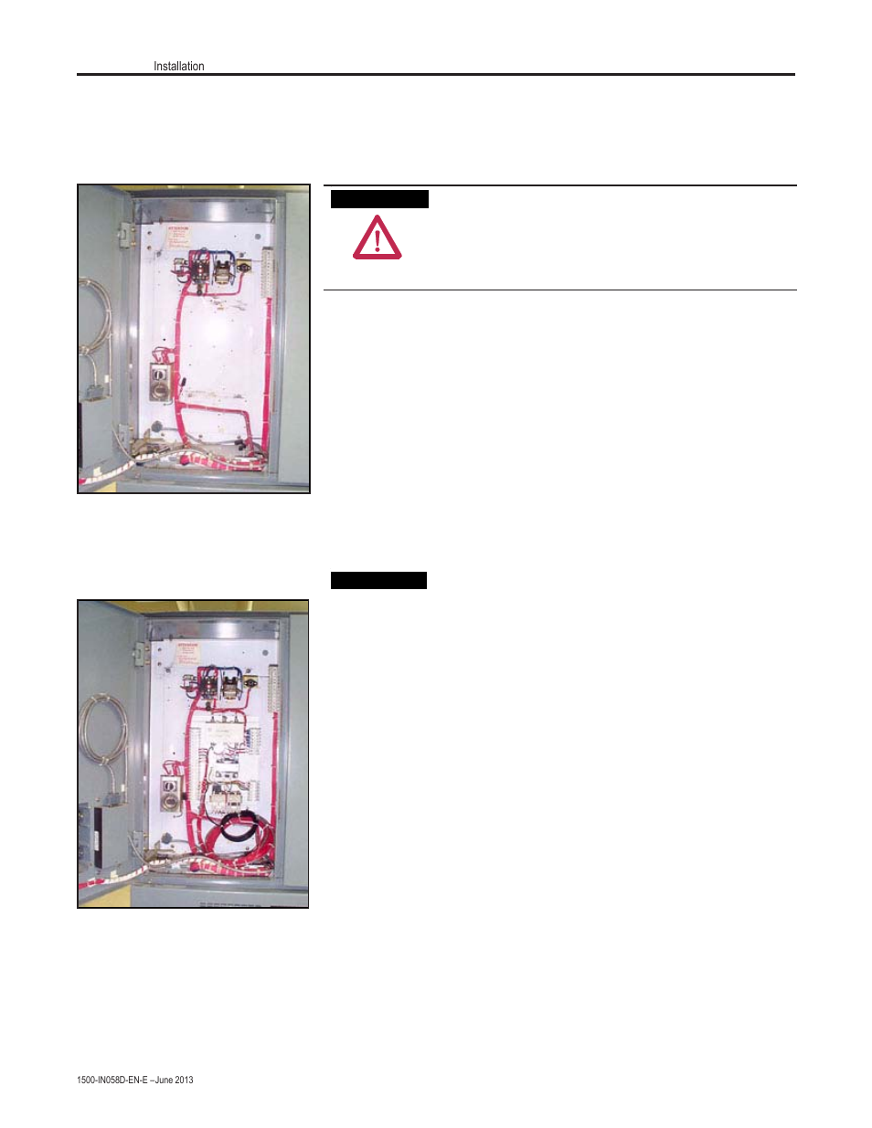 825 plus interface panel | Rockwell Automation 1500 Modular Protection System Conversion Kit (Bulletin 1406 to Bulletin 825 Plus) User Manual | Page 14 / 38
