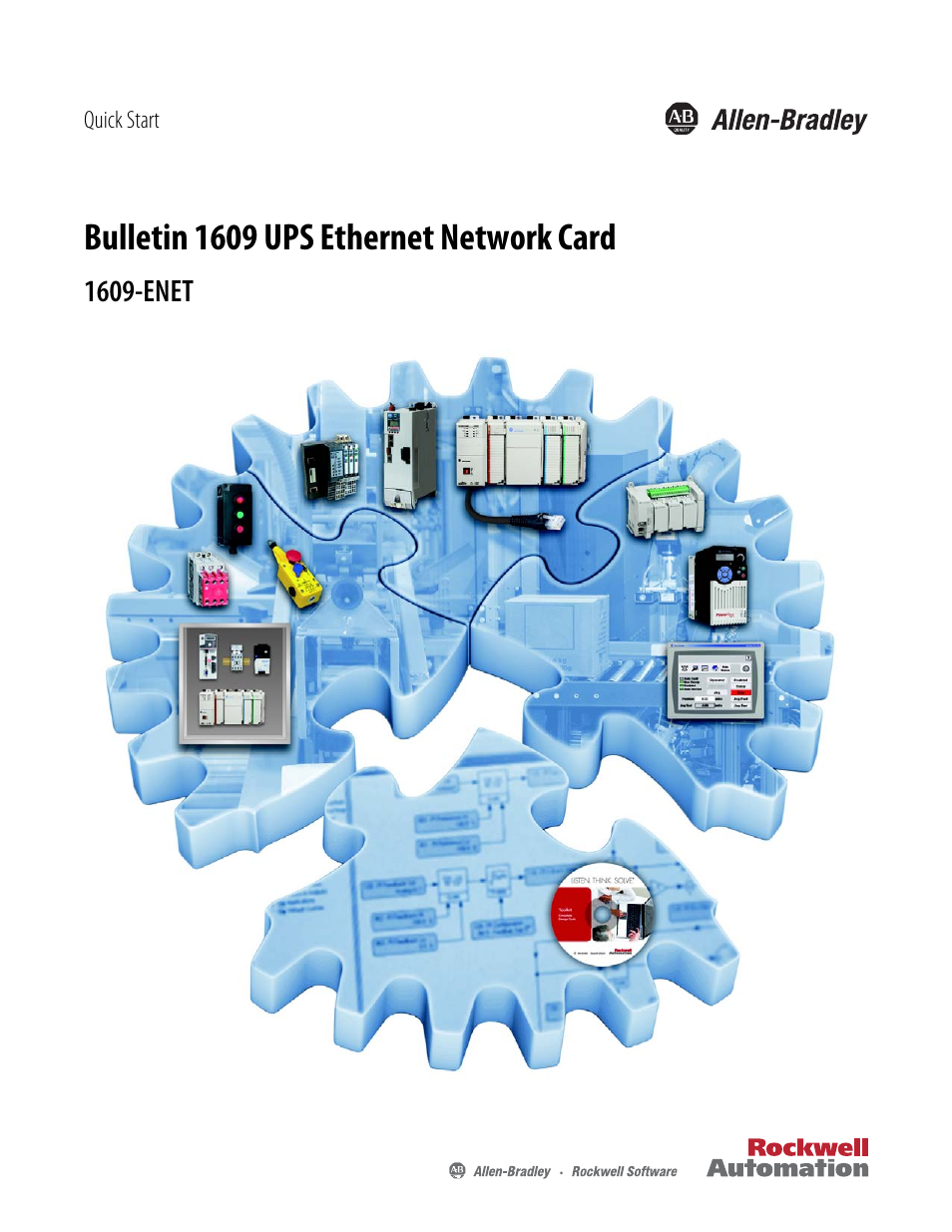 Rockwell Automation 1609-ENET Ethernet Network Card Quick Start User Manual | 31 pages