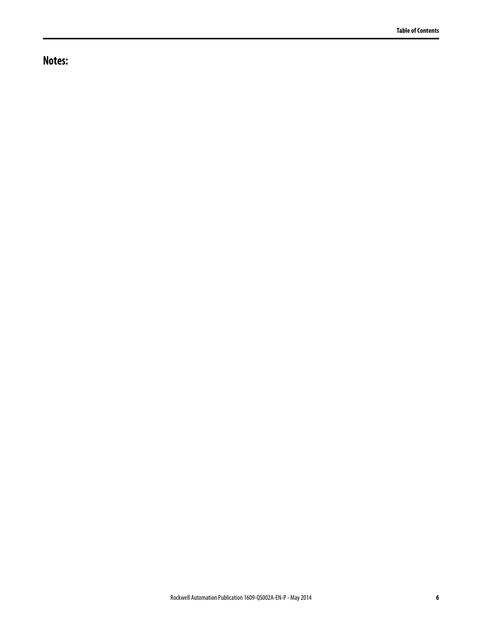 Rockwell Automation 1609-ENET Ethernet Network Card Quick Start User Manual | Page 6 / 31