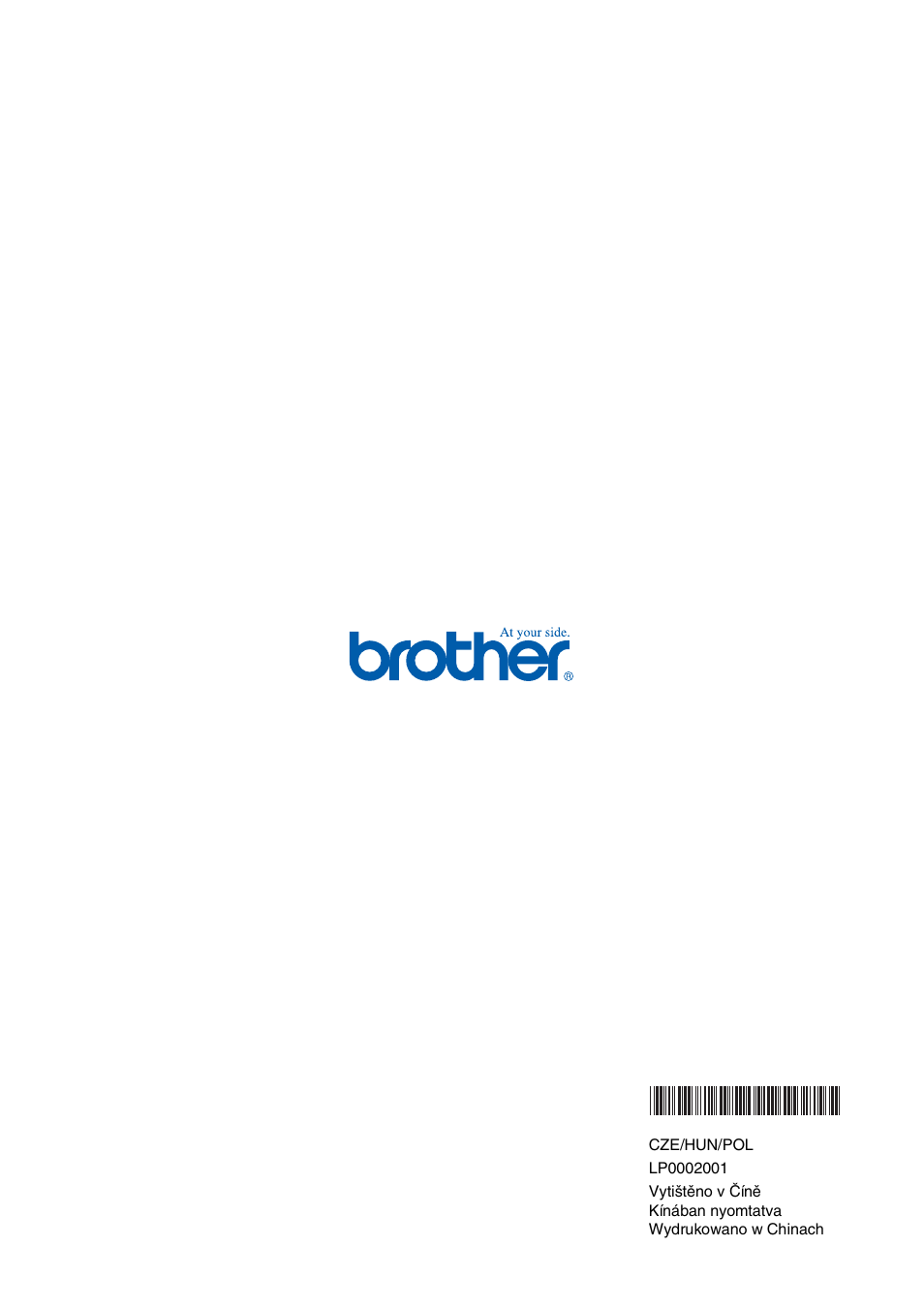 Brother CESTINA DCP-110C User Manual | Page 40 / 40