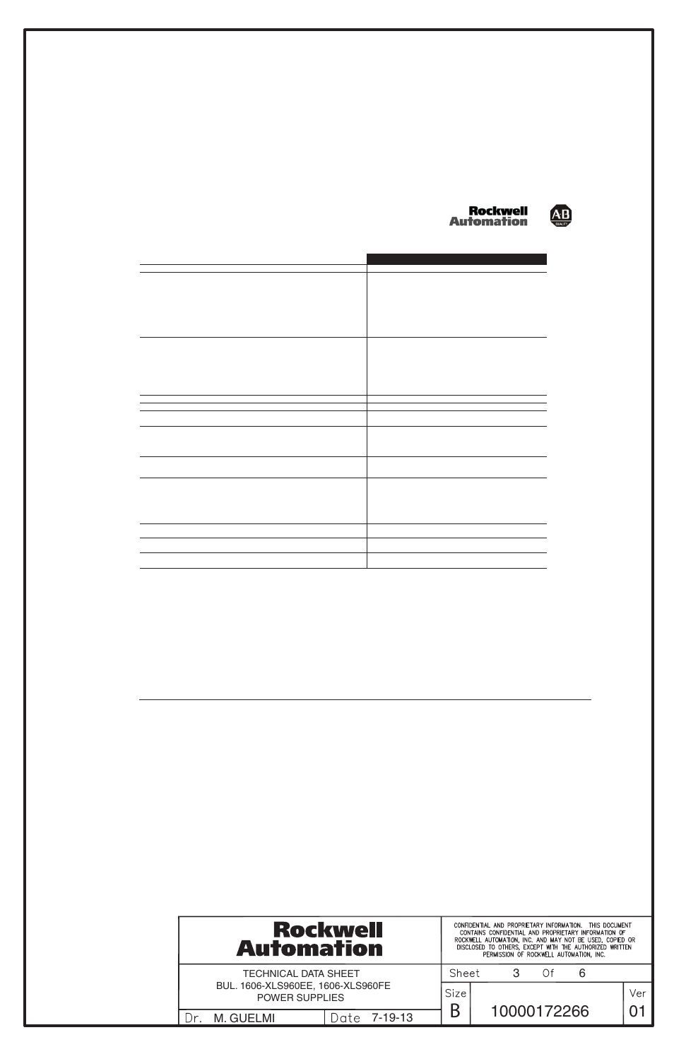 M. guelmi 3 6 | Rockwell Automation 1606-XLS960 DC Power Supply User Manual | Page 3 / 6