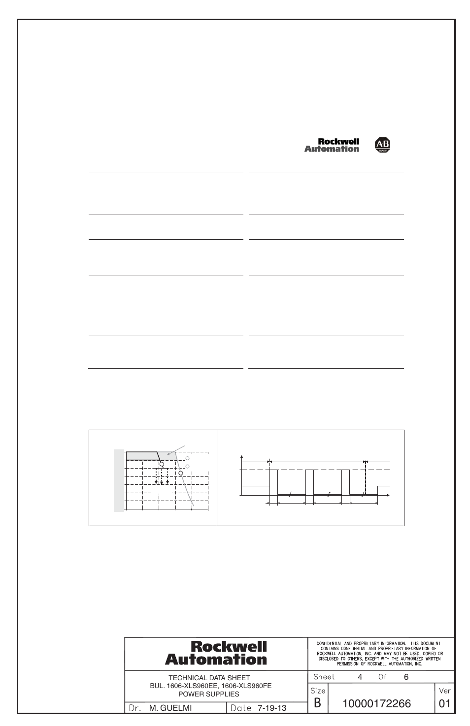 Rockwell Automation 1606-XLS960 DC Power Supply User Manual | Page 4 / 6