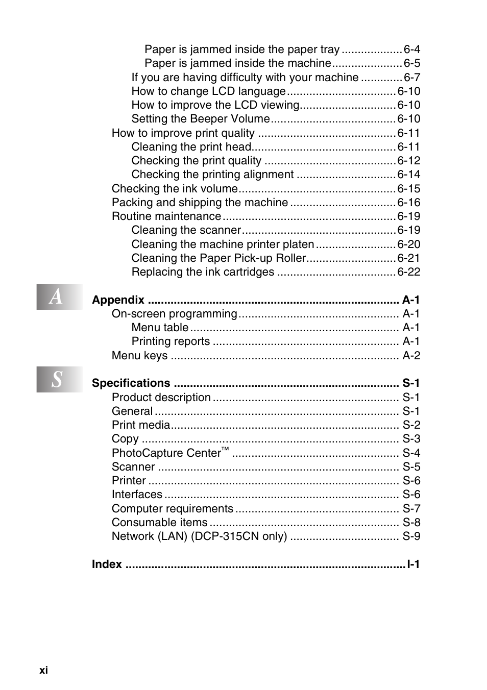 Brother DCP-115C User Manual | Page 12 / 109