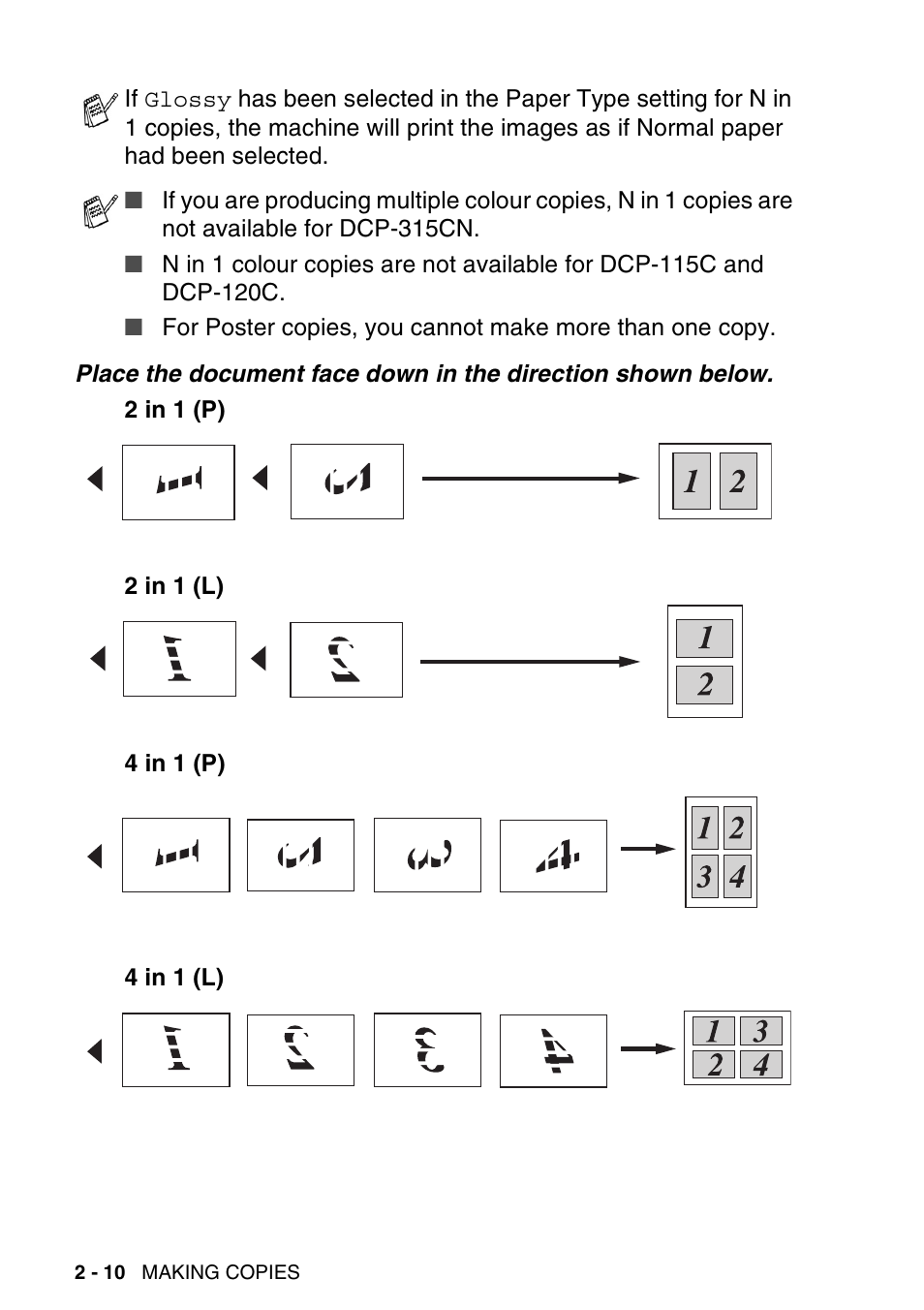 Brother DCP-115C User Manual | Page 38 / 109