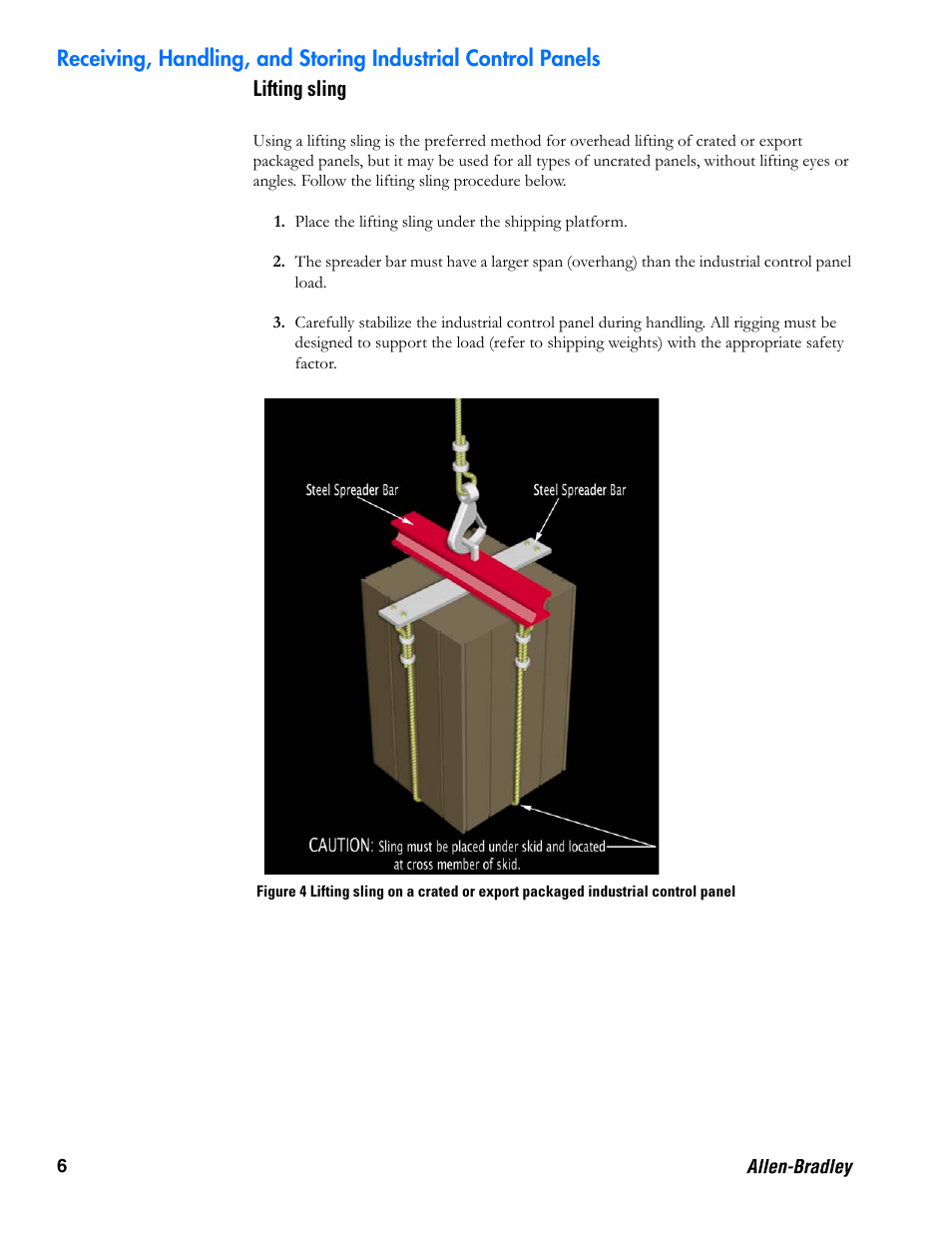 Rockwell Automation Receiving, Handling, and Storing Industrial Control Panels User Manual | Page 6 / 9