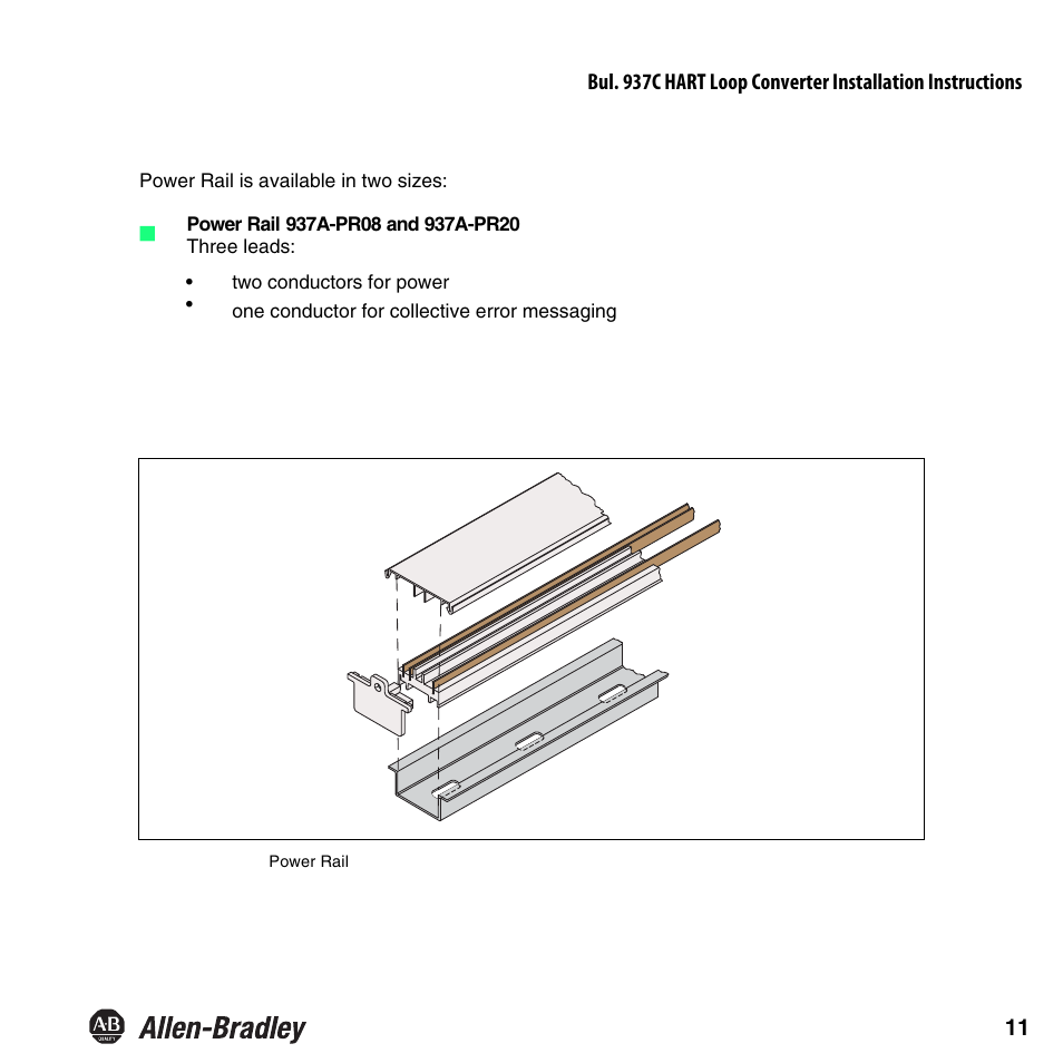 Rockwell Automation 937CU-AIHLP-DC1 HART Loop Converter Installation Instructions User Manual | Page 13 / 52