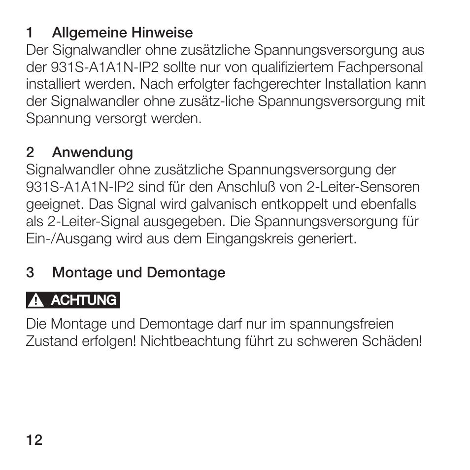 Rockwell Automation 931S-A1A1N-IP2 Passive Isolator, 2 Channel User Manual | Page 12 / 43