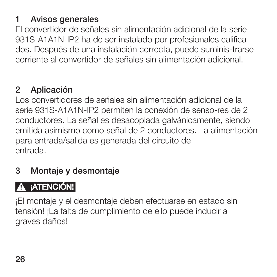 Rockwell Automation 931S-A1A1N-IP2 Passive Isolator, 2 Channel User Manual | Page 26 / 43