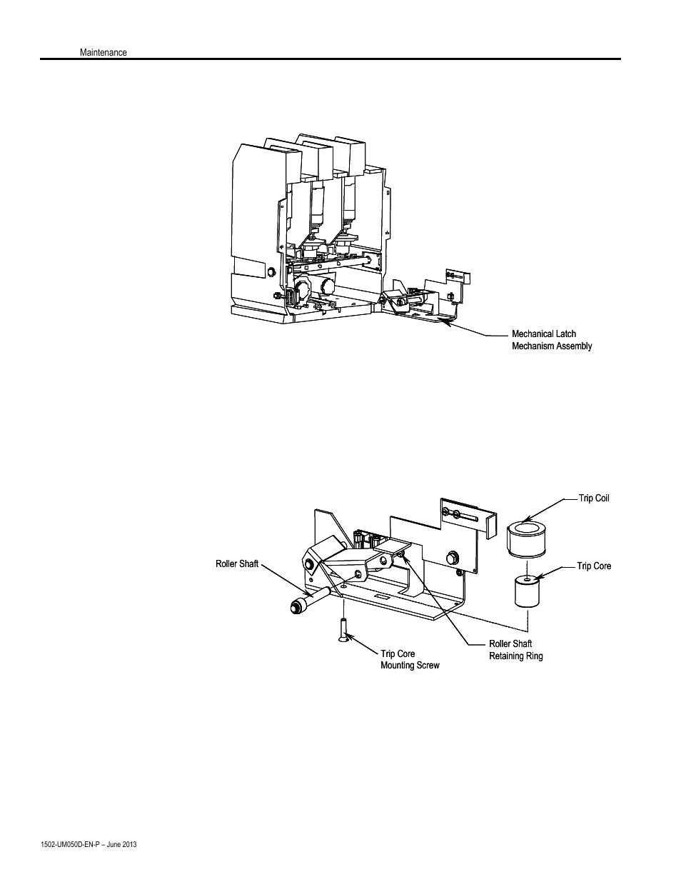 Rockwell Automation 1502 400 Amp Medium Voltage Contactor (Series D) User Manual | Page 44 / 54