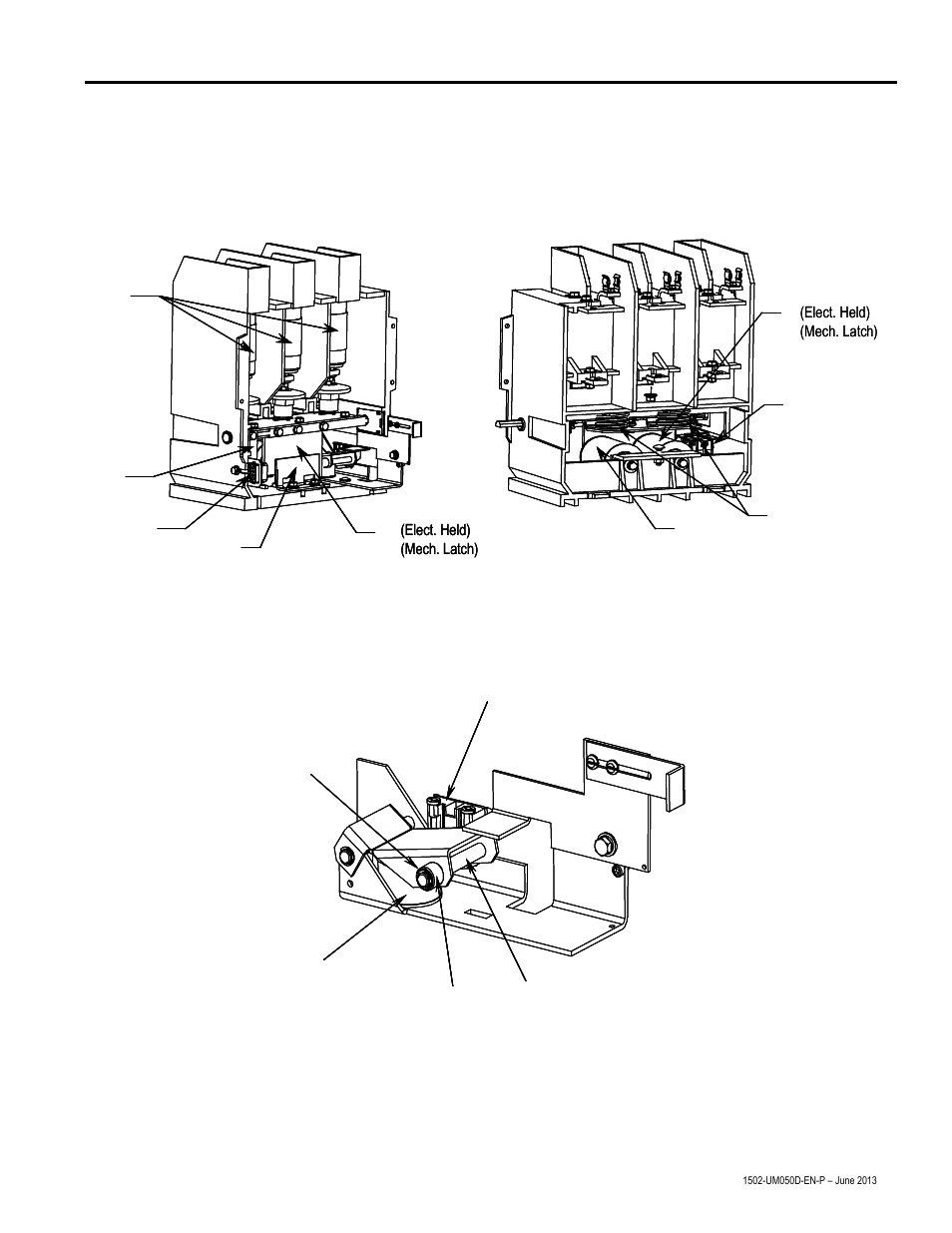 Spare parts, Chapter | Rockwell Automation 1502 400 Amp Medium Voltage Contactor (Series D) User Manual | Page 51 / 54