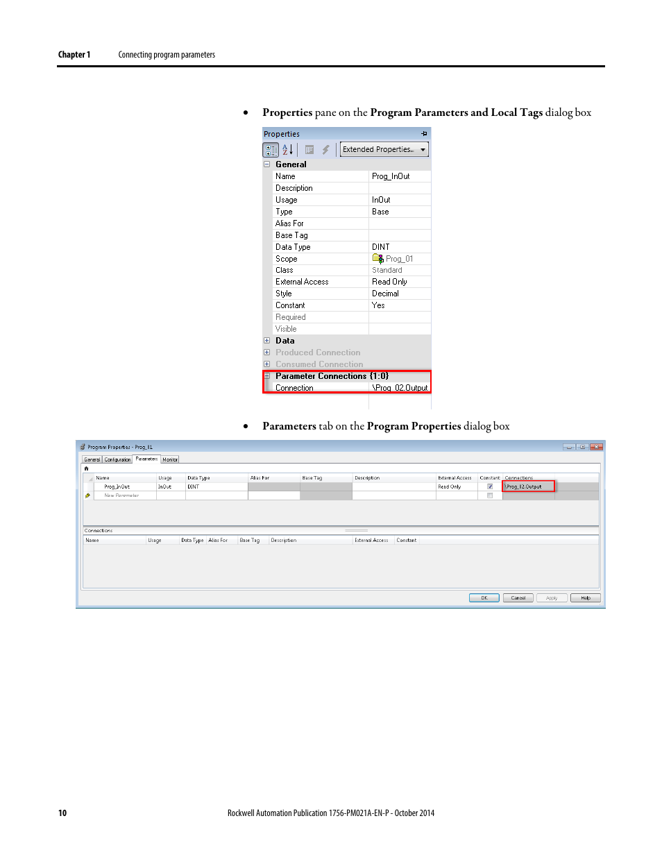 Rockwell Automation Logix5000 Program Parameters Programming Manual User Manual | Page 10 / 36