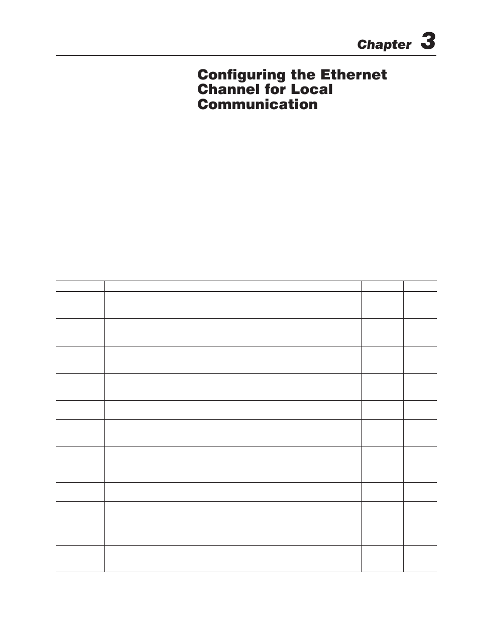 Configuration methods, Chapter | Rockwell Automation 1747-L55x,D174710.4 SLC 500 Ethernet User Manual | Page 19 / 70