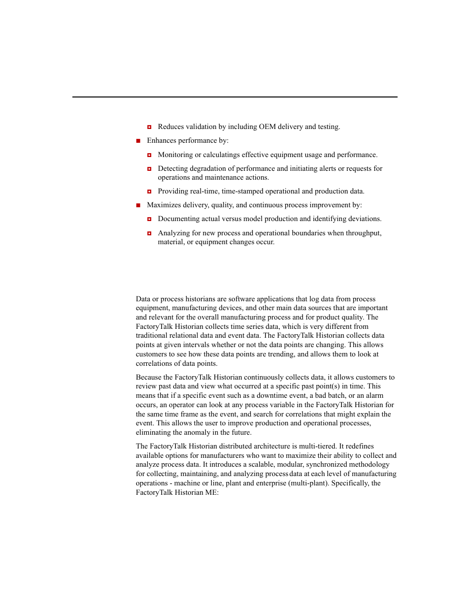 Distributed factorytalk historian architecture | Rockwell Automation 1756-HIST2G Historian ME 2.1  User Manual | Page 14 / 320